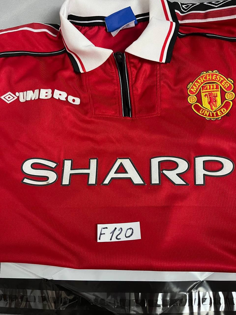 Umbro Manchester United Umbro Tee T Shirt Polo Beckham 7 Jersey Size US XXL / EU 58 / 5 - 18 Thumbnail