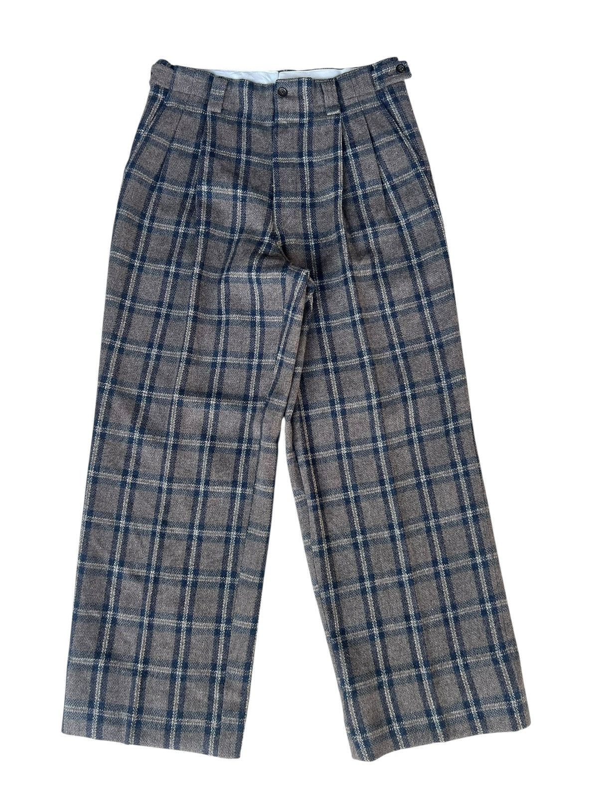 PPFM Vintage 90s PPFM Japan Thick Wool Baggy Work Trouser Pant Size US 31 - 3 Thumbnail