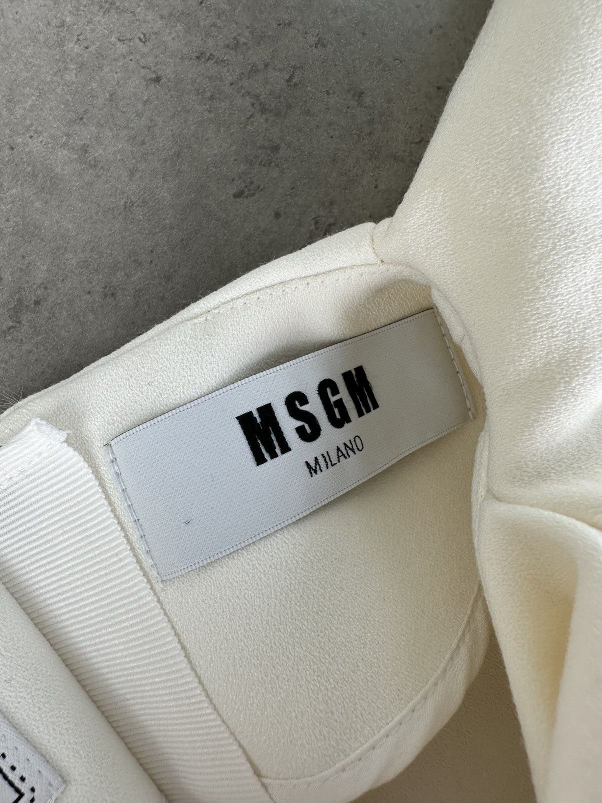 MSGM MSGM Tank Top With Beautiful Sleeves Size M / US 6-8 / IT 42-44 - 2 Thumbnail