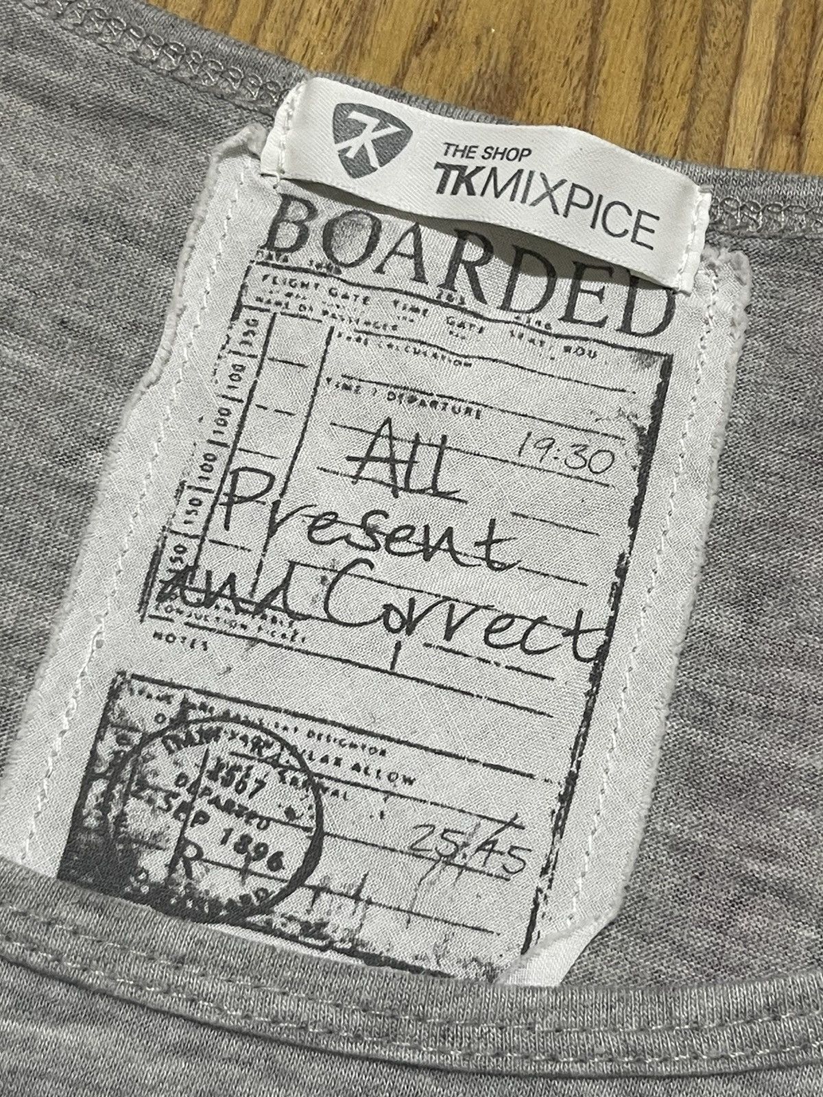 If Six Was Nine Y2K BOARDED long sleeve t-shirt with screen printed text Size US M / EU 48-50 / 2 - 5 Thumbnail