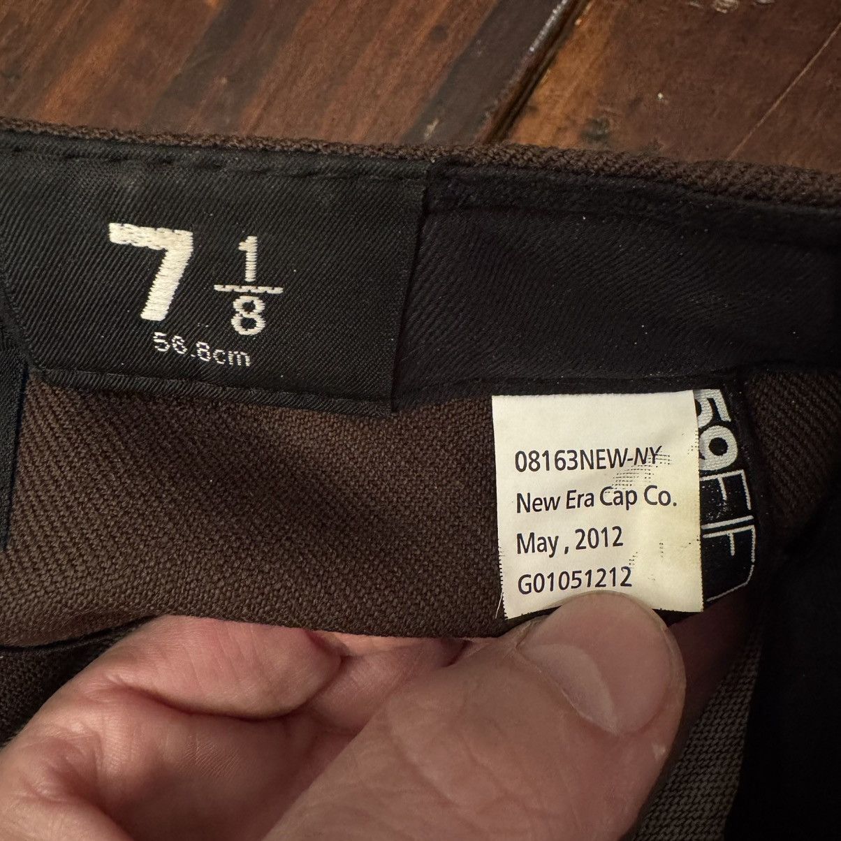 Supreme Supreme Zebra Stripe New Era Fitted Hat Size ONE SIZE - 9 Thumbnail