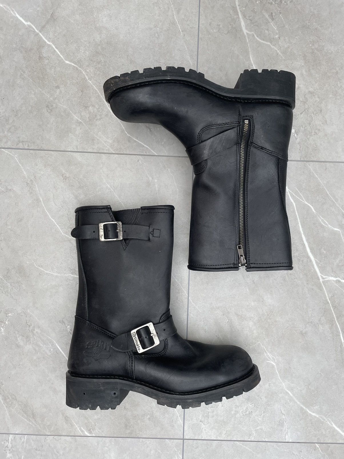 Vintage Vintage Harley Motorcycle Engineering Boots Size US 9.5 / EU 42-43 - 1 Thumbnail