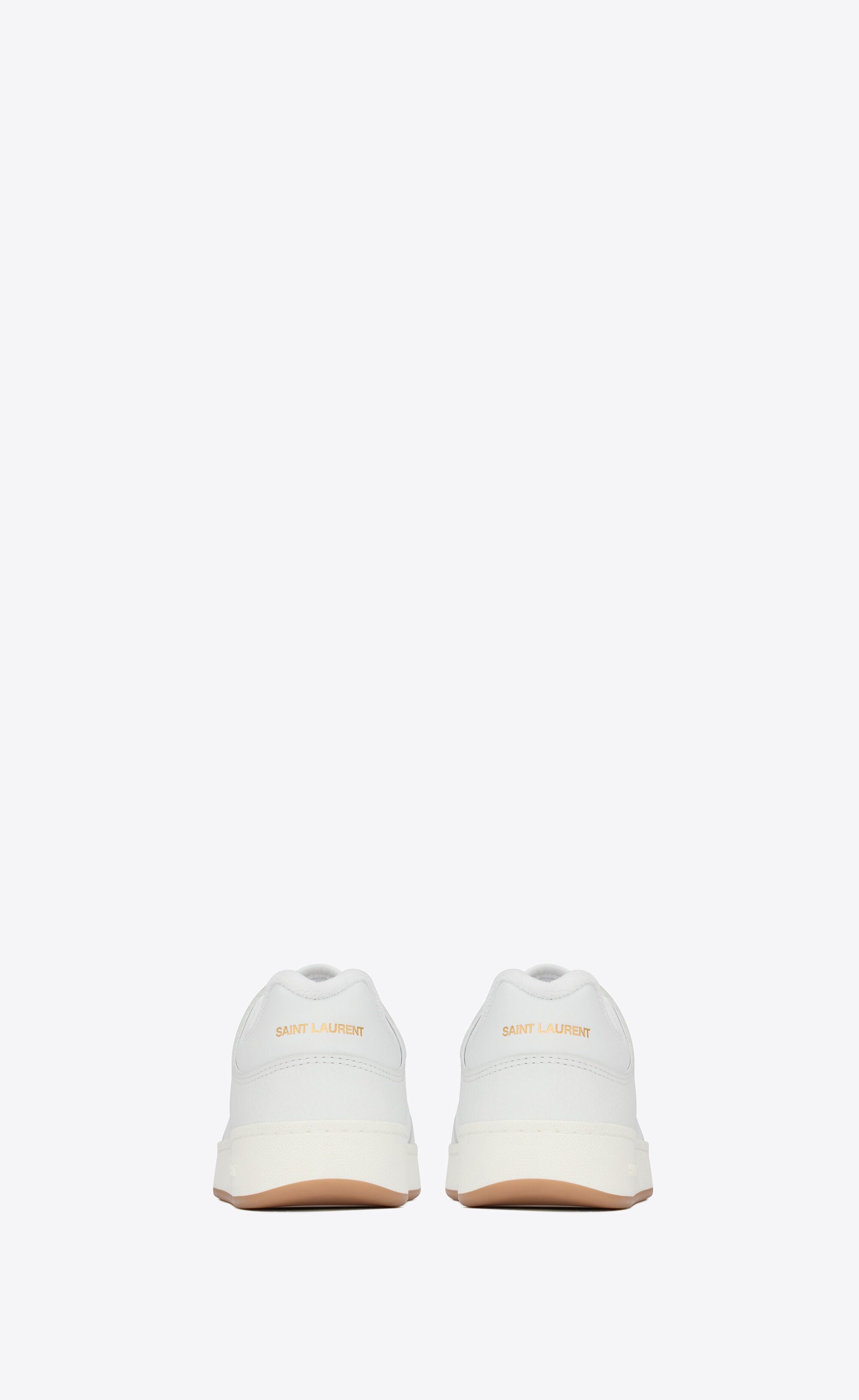 Saint Laurent Paris oc11z1125 SL/61 Sneakers in Perforated Leather in White Size US 10 / EU 43 - 5 Thumbnail