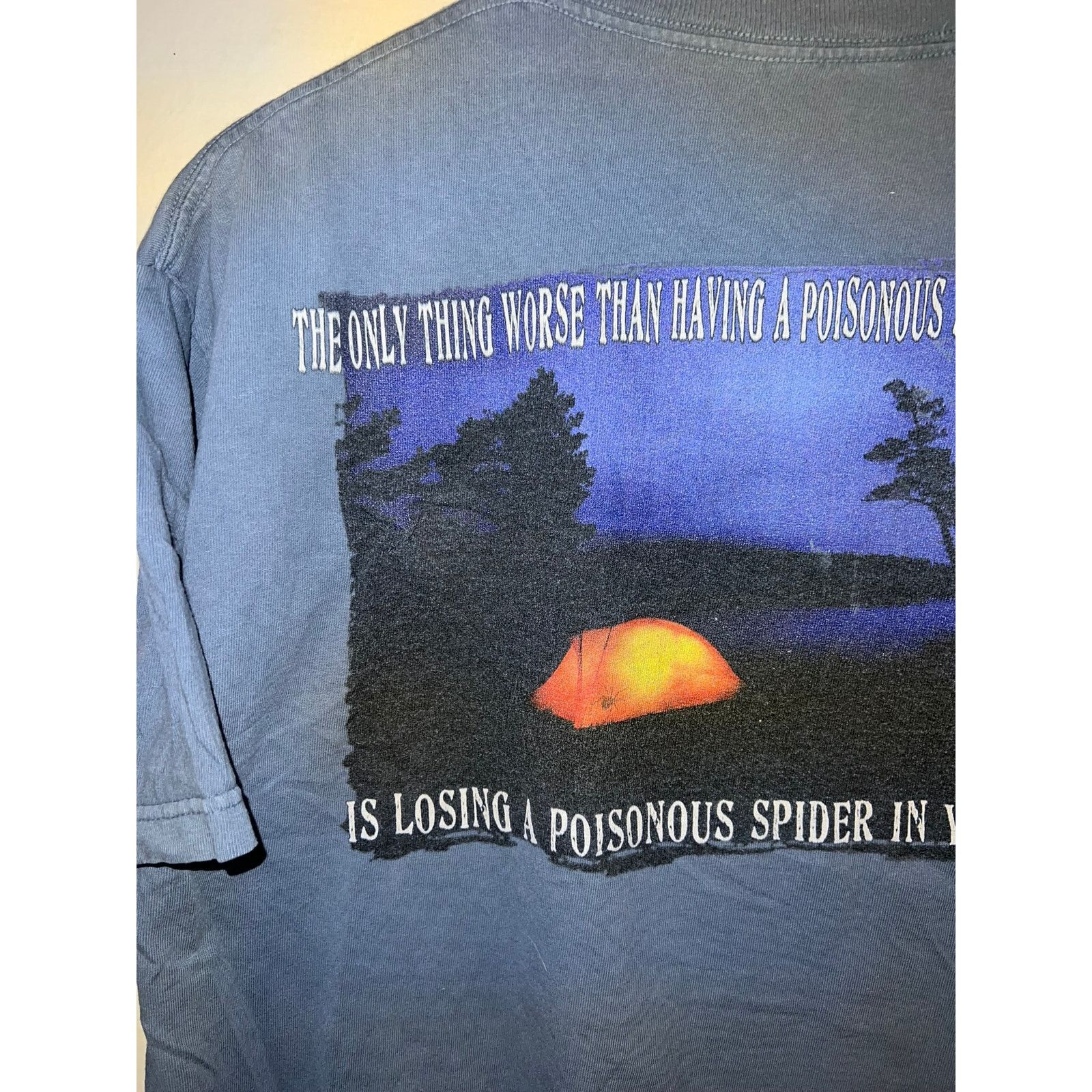The Mountain Womens The Mountain Shirt Poisonous Spider Tent Camp Tee L Size L / US 10 / IT 46 - 6 Thumbnail