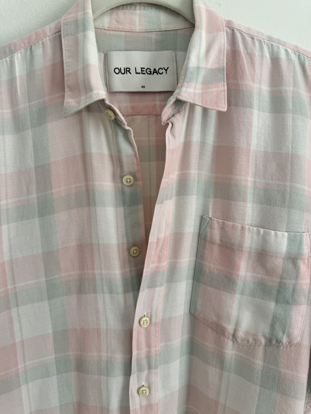 Our Legacy Our Legacy SS16 short sleeve button up shirt Size US M / EU 48-50 / 2 - 2 Thumbnail