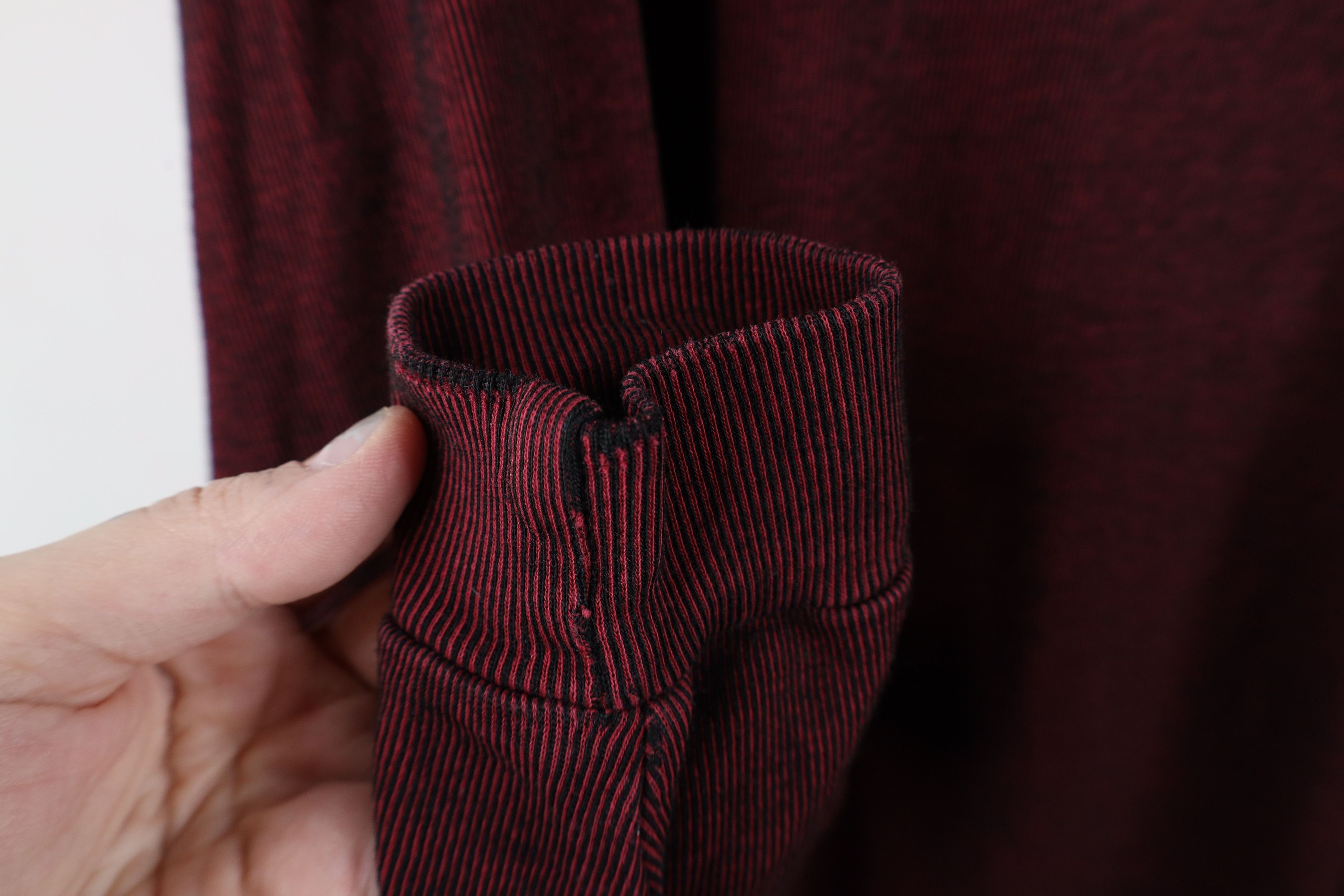 Vintage Vintage 90s Streetwear Knit Mock Neck Long Sleeve T-Shirt Size US L / EU 52-54 / 3 - 4 Thumbnail