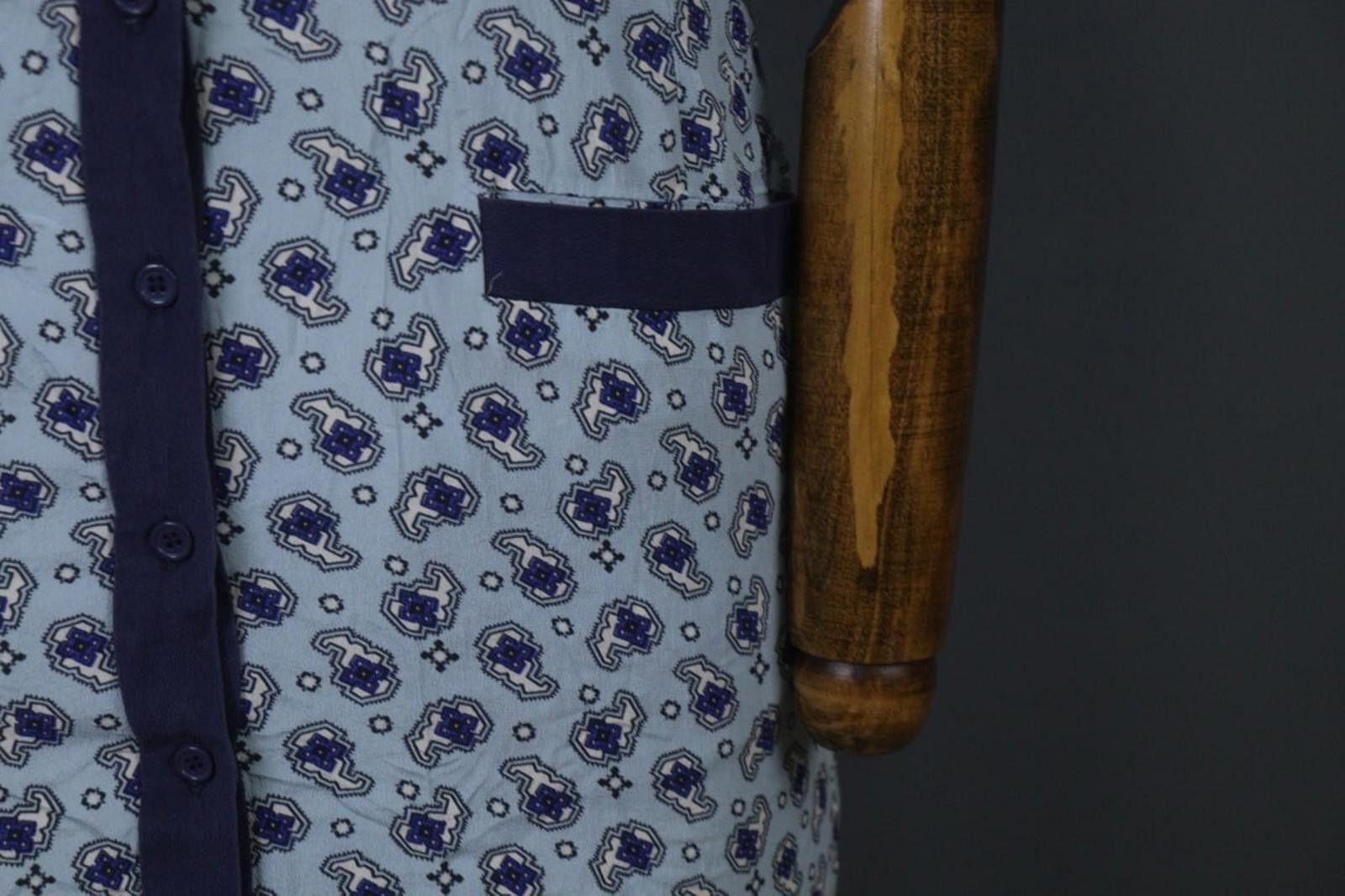 Designer Claudie Pierlot Multicolor Floral Silk Shirt Dress Size 36 Size M / US 6-8 / IT 42-44 - 4 Thumbnail