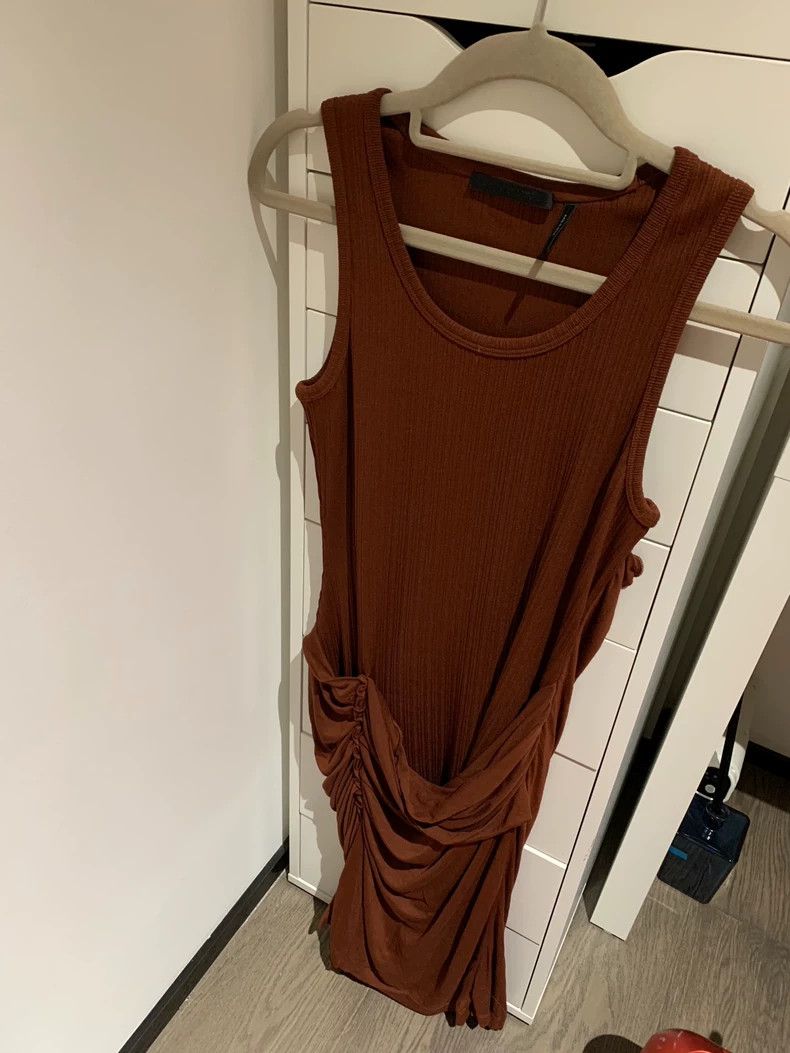 Helmut Lang Helmut Lang size SBrown combo dress size s 2501-Nextarrow Size S / US 4 / IT 40 - 4 Thumbnail