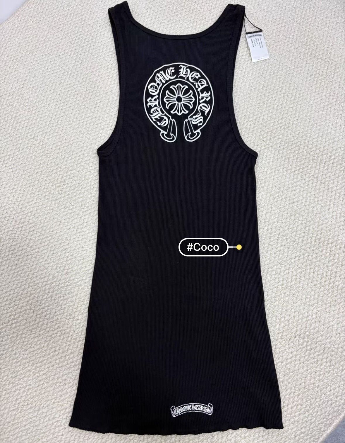 Chrome Hearts chrome hearts black tank dress size medium.xy Size M / US 6-8 / IT 42-44 - 1 Thumbnail