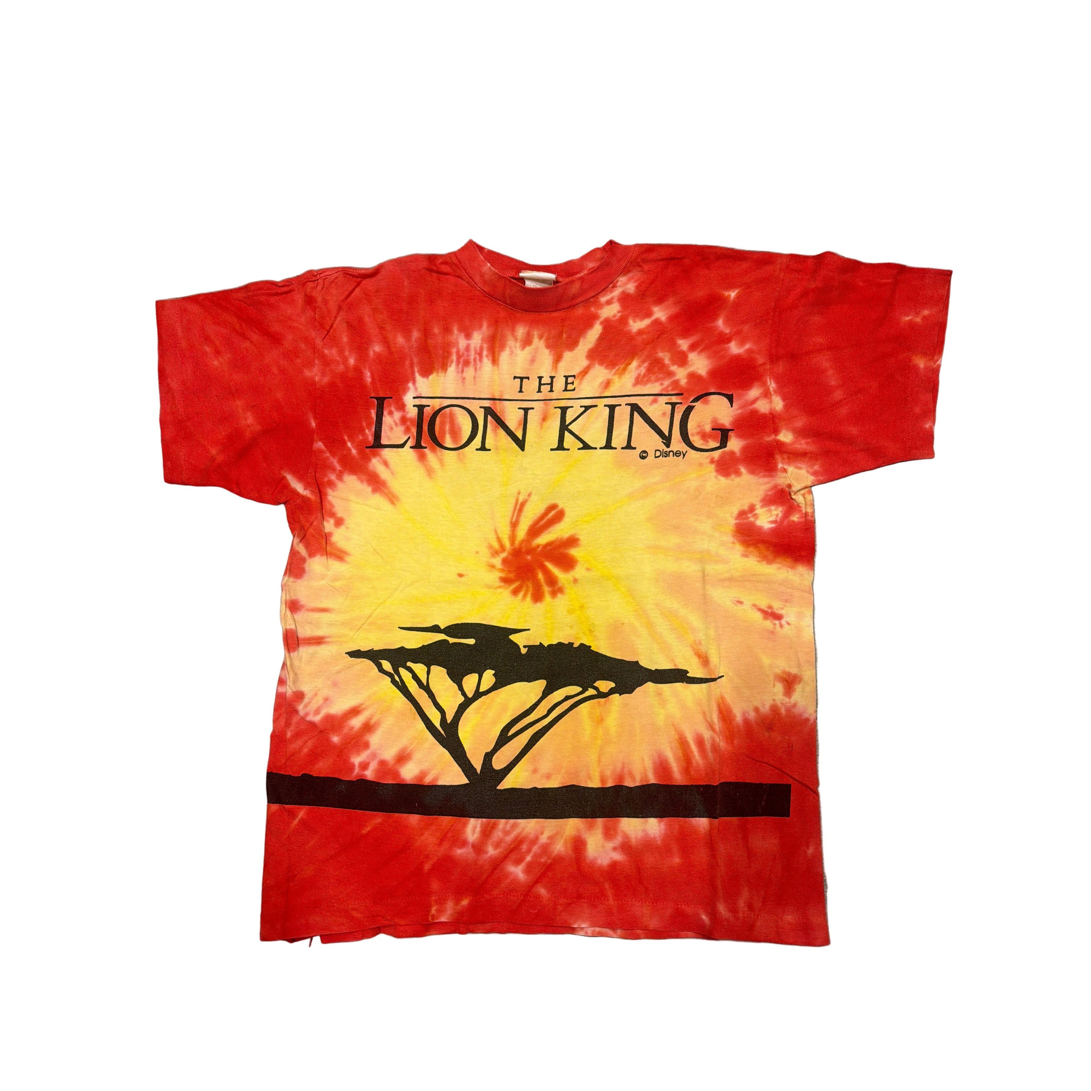 Other 90s Disney The Lion King Sunset Tie Dye Large T-Shirt Size US L / EU 52-54 / 3 - 1 Thumbnail