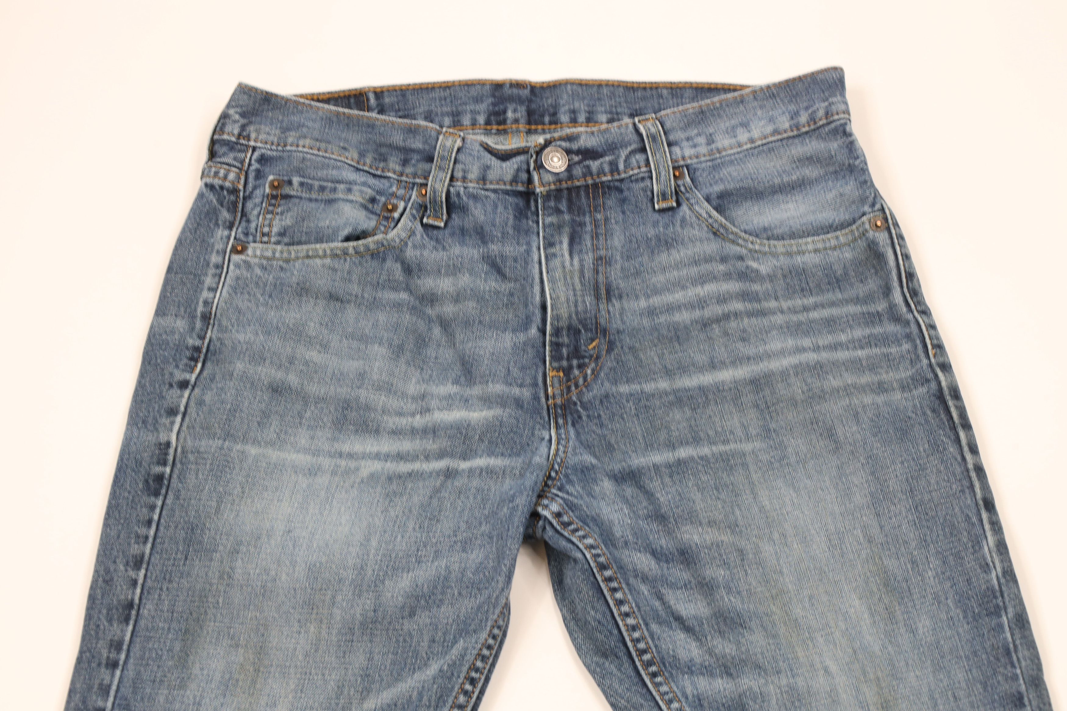 Levi's Vintage Y2K Levis 527 Slim Fit Bootcut Denim Jeans Blue Size US 32 / EU 48 - 2 Thumbnail