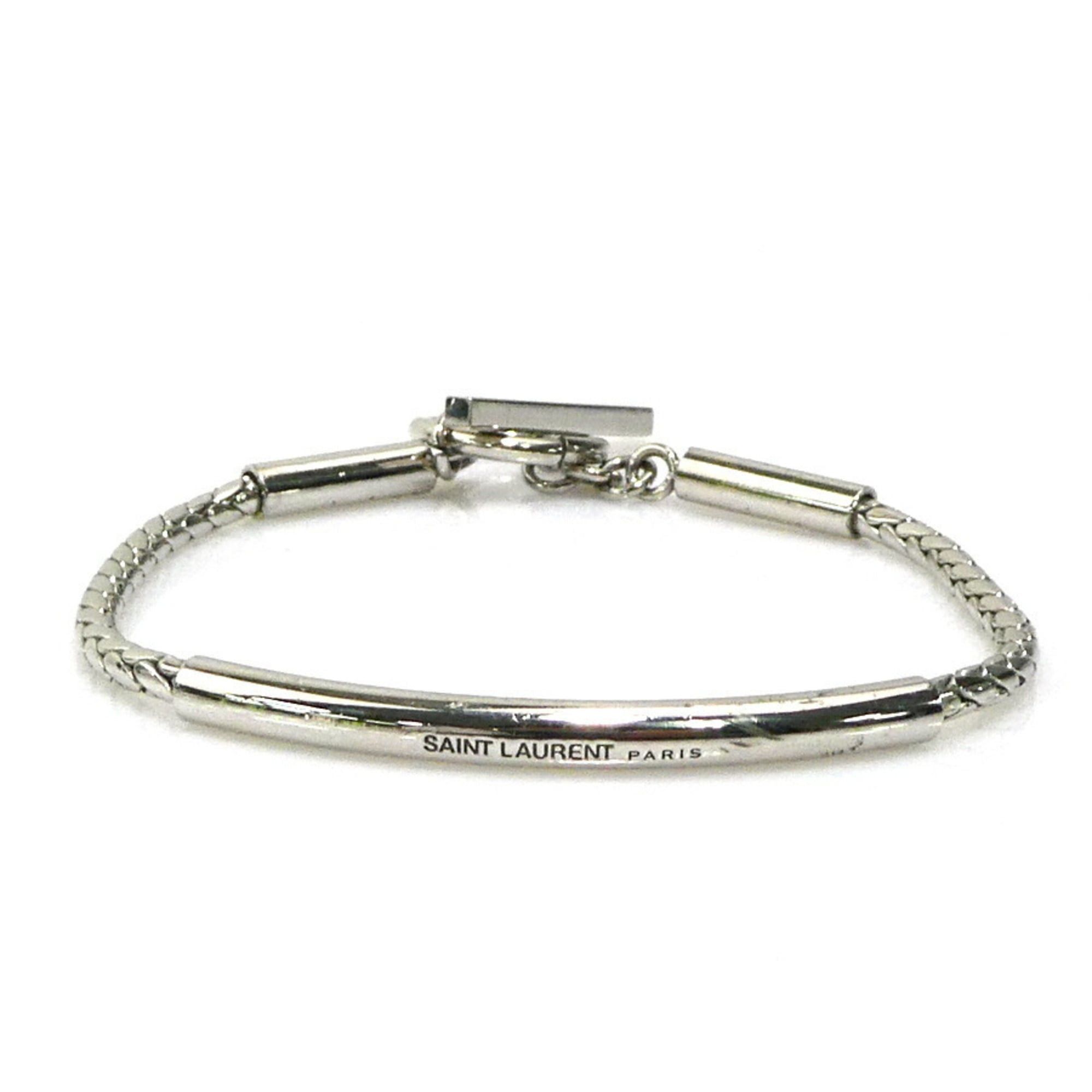 Saint Laurent bracelet in silver unisex h31876k