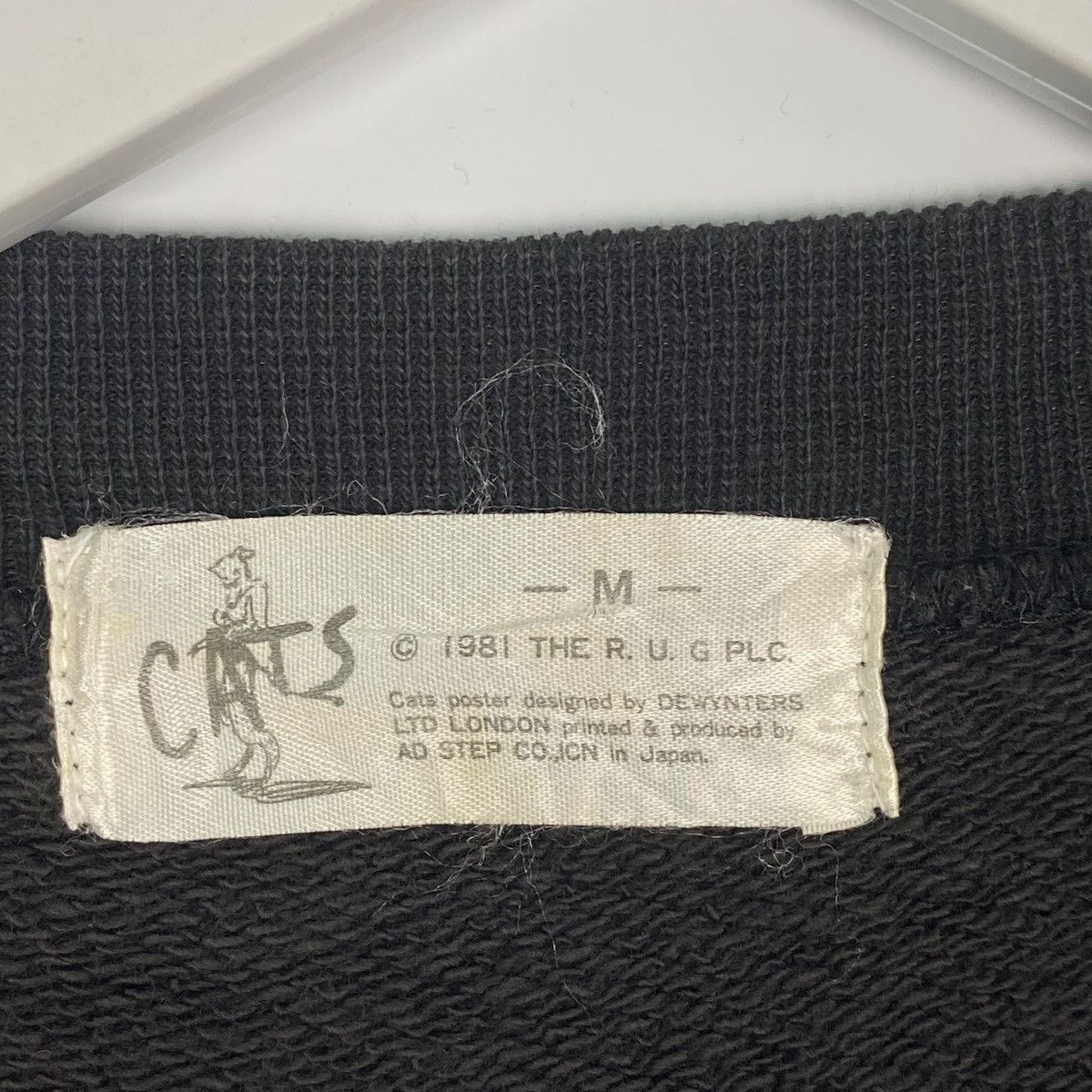 Other Vintage The Cat Crewneck Sweatshirt Black Pullover Size M Size US M / EU 48-50 / 2 - 5 Thumbnail