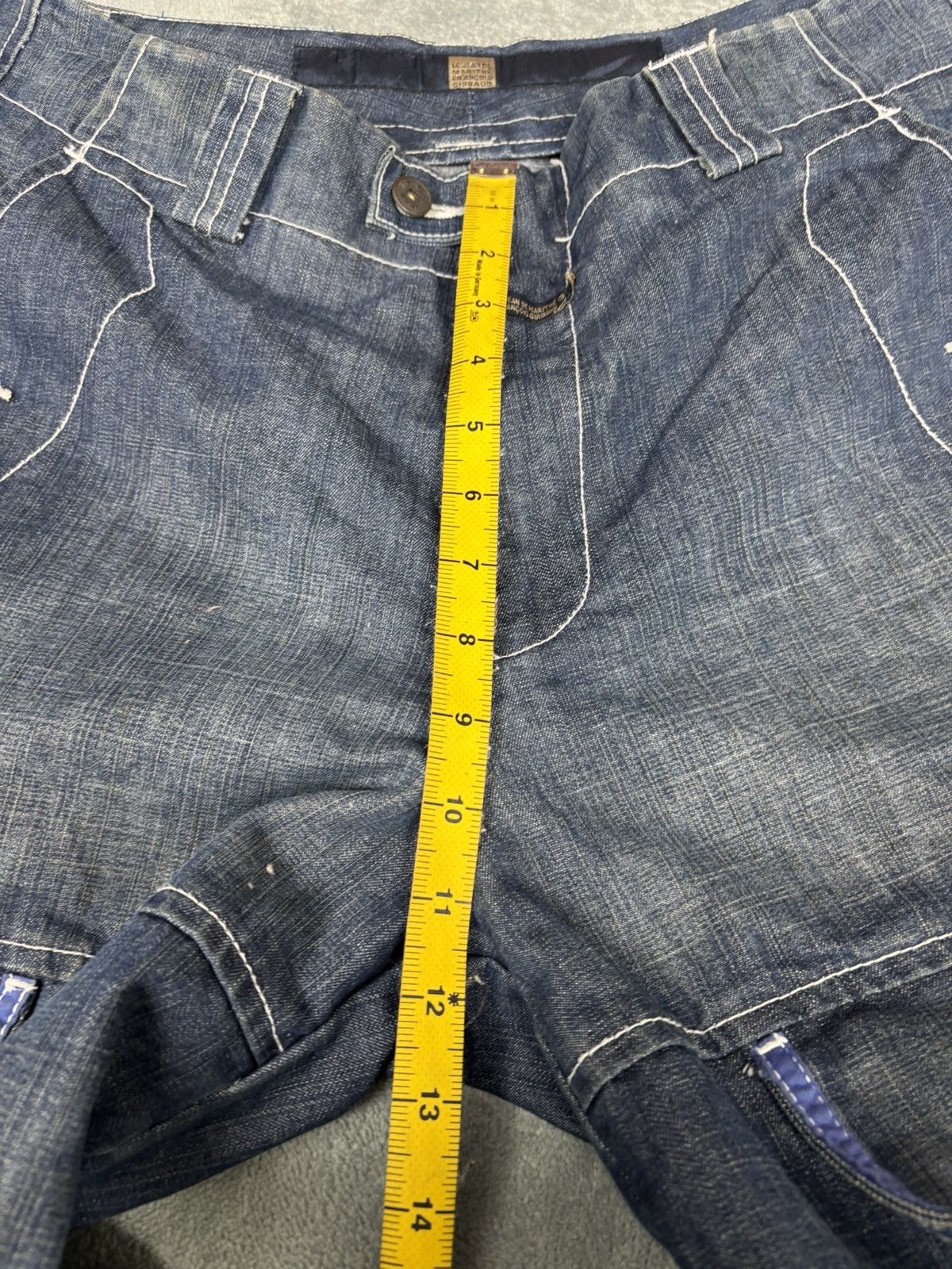 Marithe + Francois Girbaud Marithe Francois Girbaud Baggy Denim Pants. S0357 Size US 33 - 15 Thumbnail