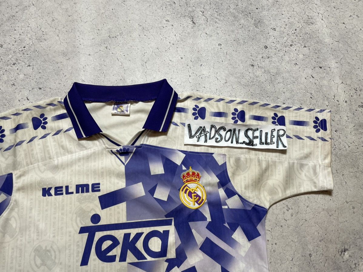Vintage Rare Football Jersey 90s Kelme FC Real Madrid Jeka