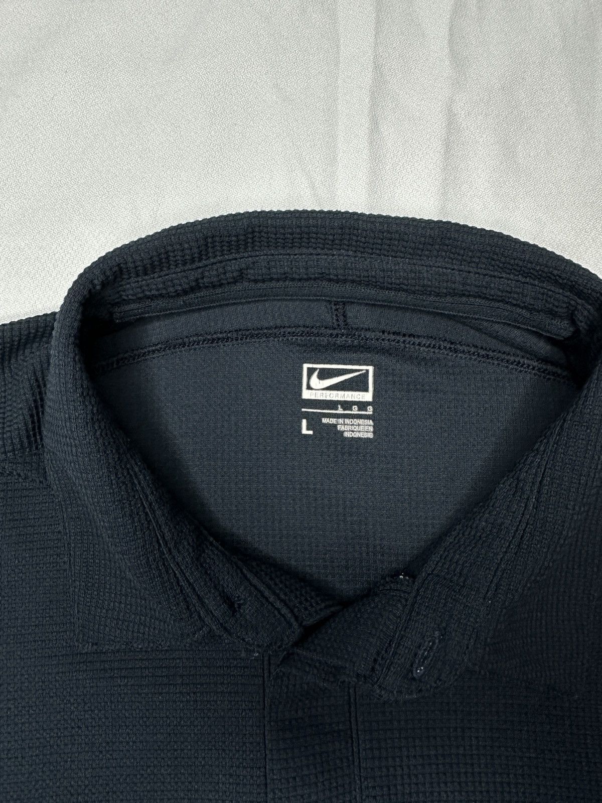 Nike × Vintage Vintage Nike Polo Shirt 🔥 Size US L / EU 52-54 / 3 - 3 Thumbnail