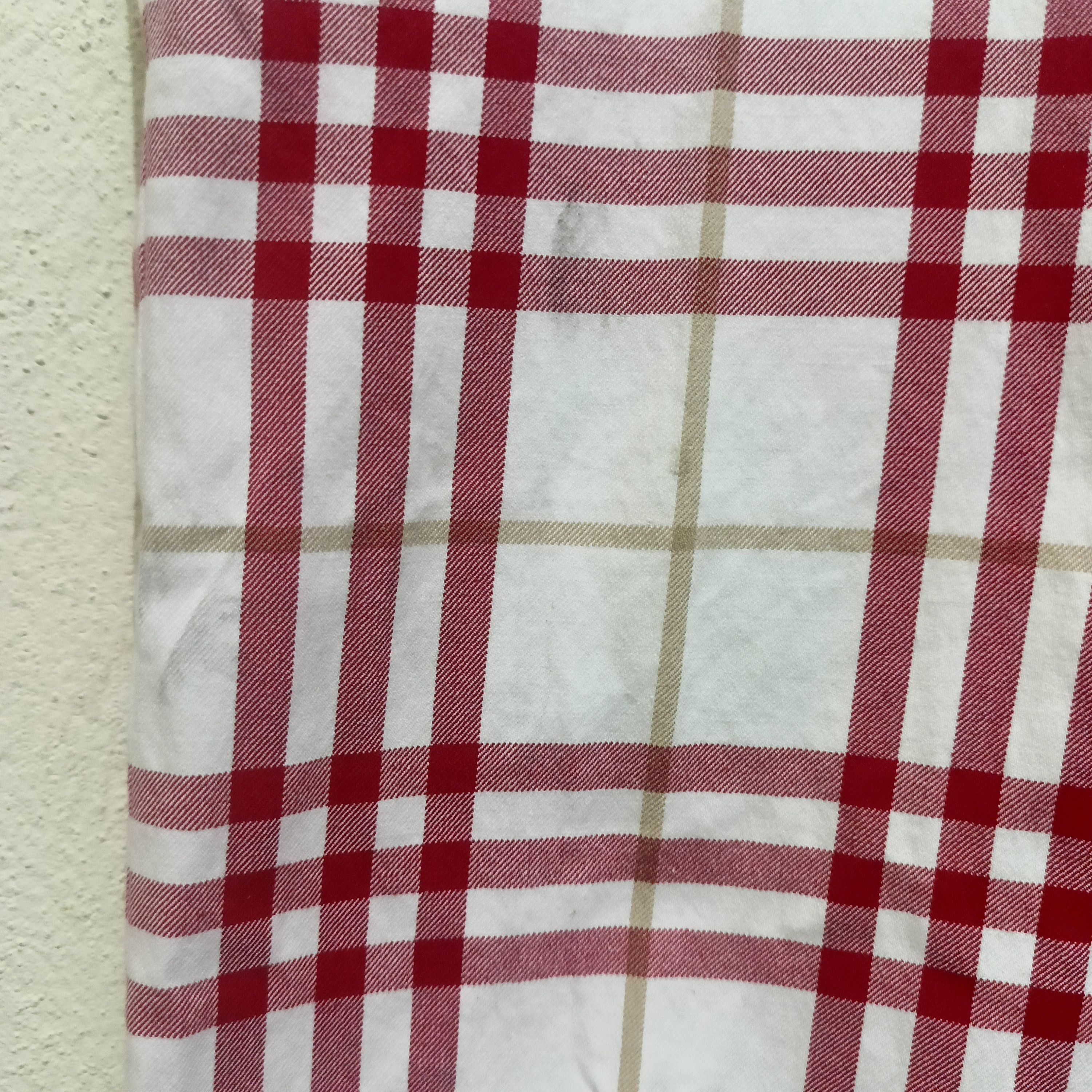 Burberry Vintage Rare Burberry Red Nova Check Pants Size 28" / US 6 / IT 42 - 7 Thumbnail