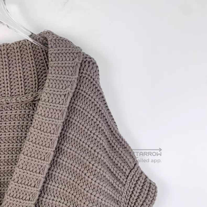 Brunello Cucinelli Brunello Cucinelli Caramel cotton short-sleeve knitted swe Size S / US 4 / IT 40 - 3 Thumbnail