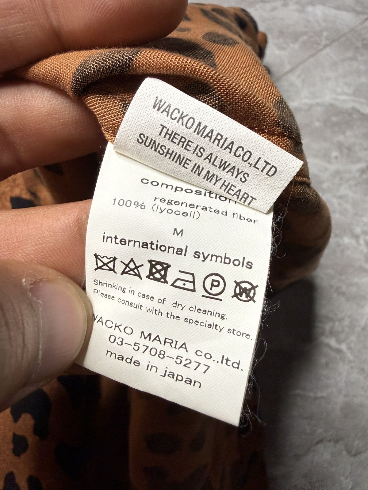 Wacko Maria Wacko Maria Leopard Print Hawaiian Camp Collar S/S Shirt Size US M / EU 48-50 / 2 - 9 Thumbnail