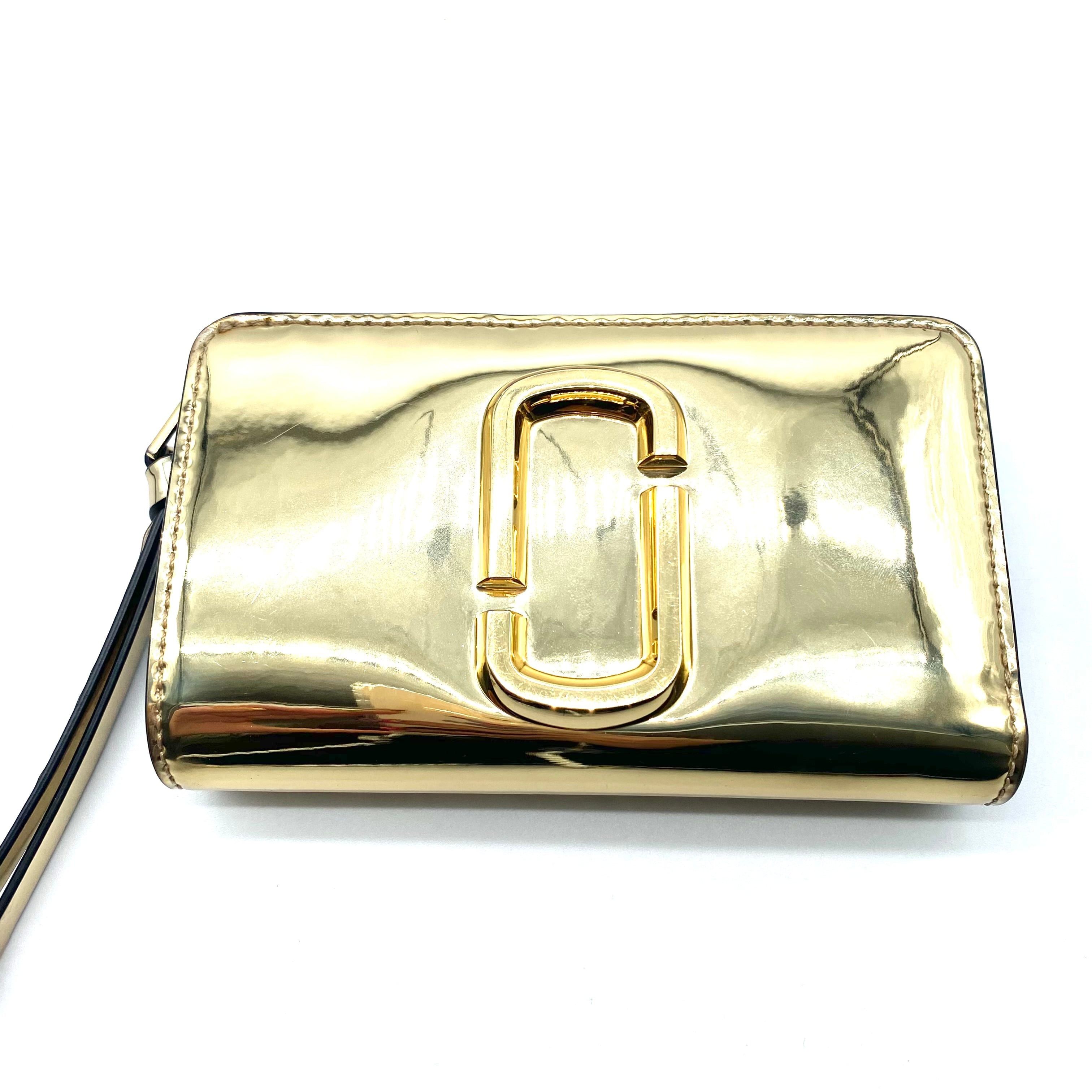 Marc By Marc Jacobs Snapshot Wallet Gold