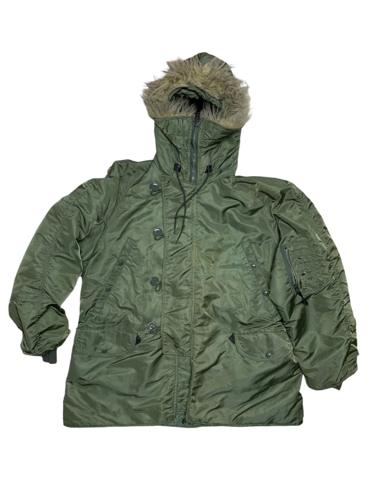 Alpha Industries ALPHA INDUSTRIES KNOX ARMORY SAGA GREEN PARKA JACKET Size US XXL / EU 58 / 5 - 2 Thumbnail