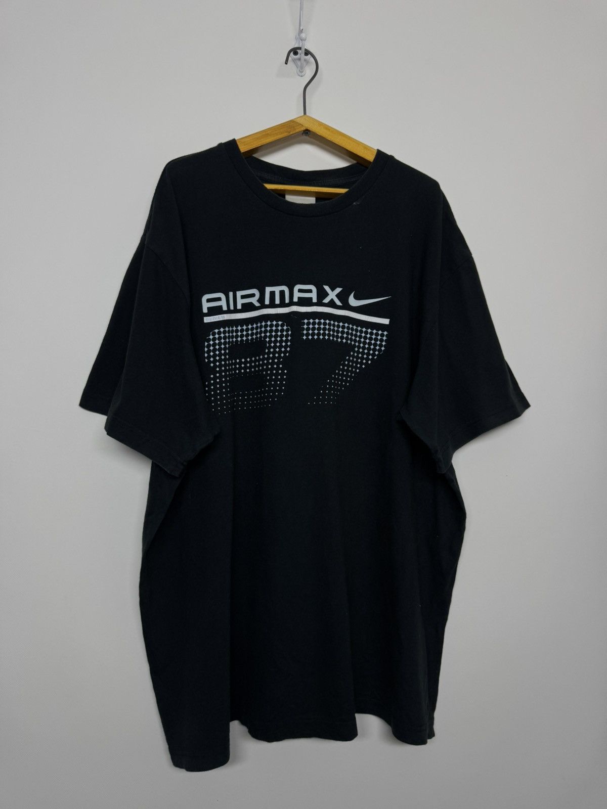 Nike Vintage Y2k Nike Air Max Big Swoosh T Shirt 00’s Size US XL / EU 56 / 4 - 5 Thumbnail