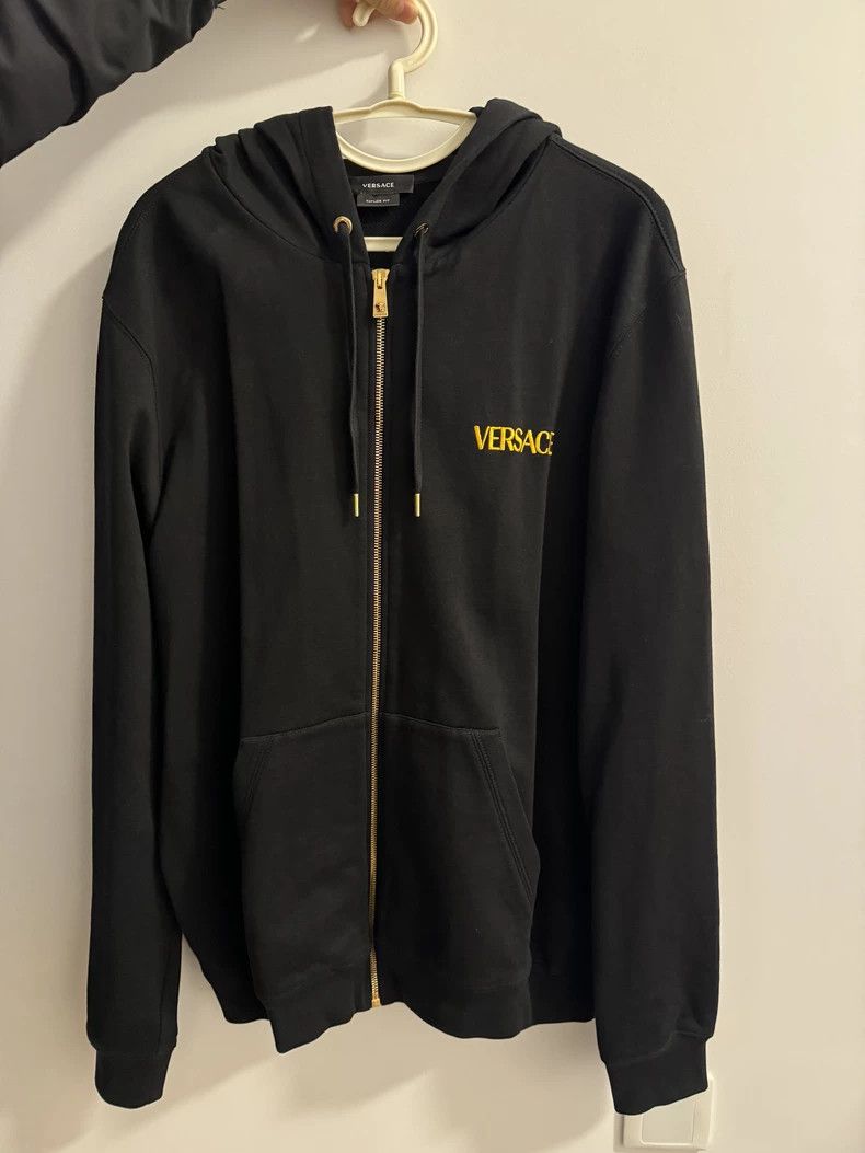 Versace Versace Gold-buttoned denim jacket Size US XL / EU 56 / 4 - 2 Thumbnail