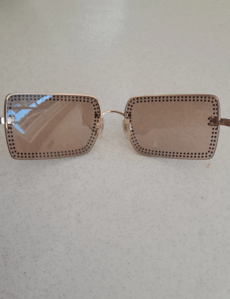 Chanel × Vintage CHANEL Sunglasses 4105-B Mask Visor Rimless Ski Shield 4033 Size ONE SIZE - 2 Thumbnail