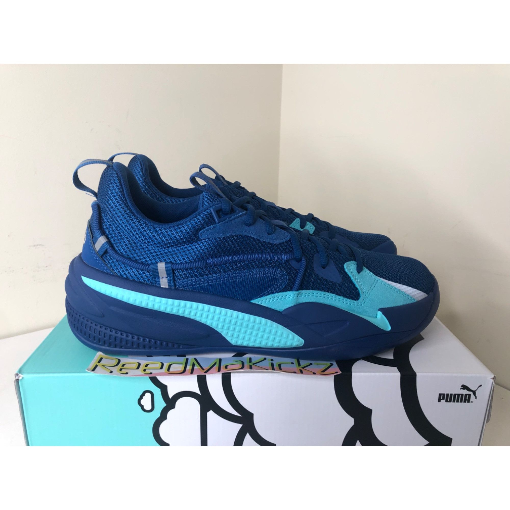 Puma Puma RS Dreamer Jcole Blue E-Line mens 7.5us Size US 7.5 / EU 40-41 - 3 Thumbnail