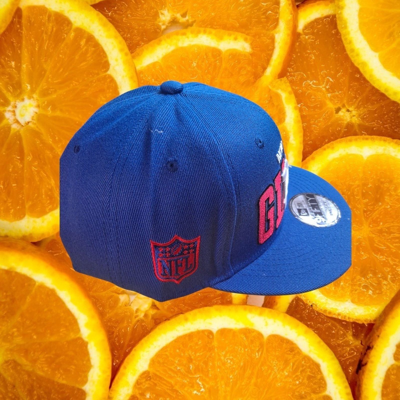 New Era New Era New York Giants NFL 9FIFTY Snapback Hat Royal Blue Size ONE SIZE - 4 Thumbnail
