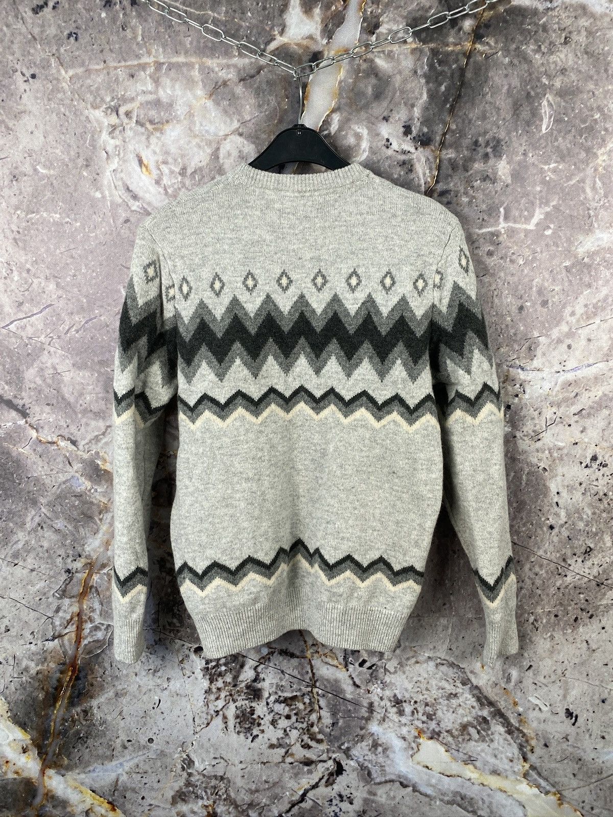 Barbour Men’s Barbour Wool Sweater In Rhombi Size Large Size US M / EU 48-50 / 2 - 7 Thumbnail
