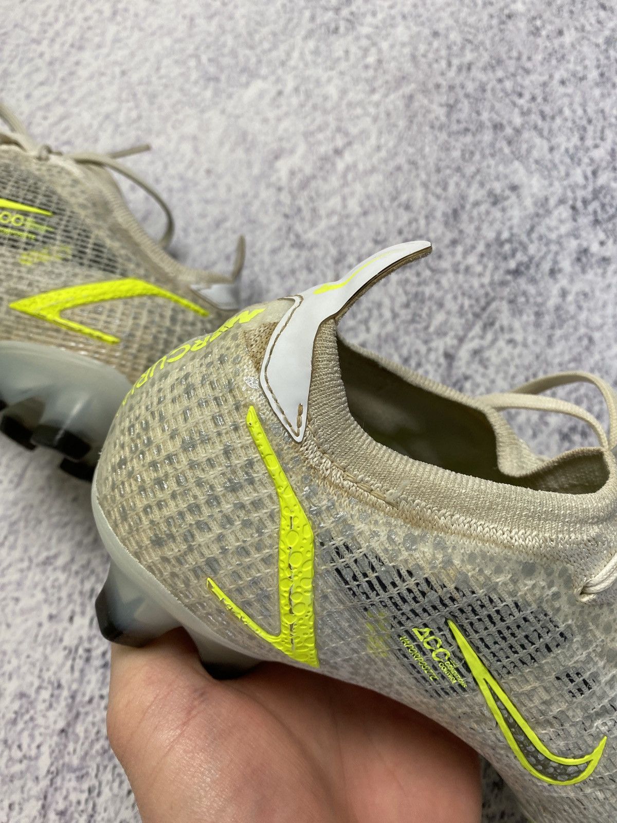 Nike Nike Vapor 14 Elite FG White Soccer Cleats CQ7635-107 US 8 Size US 8 / EU 41 - 10 Thumbnail