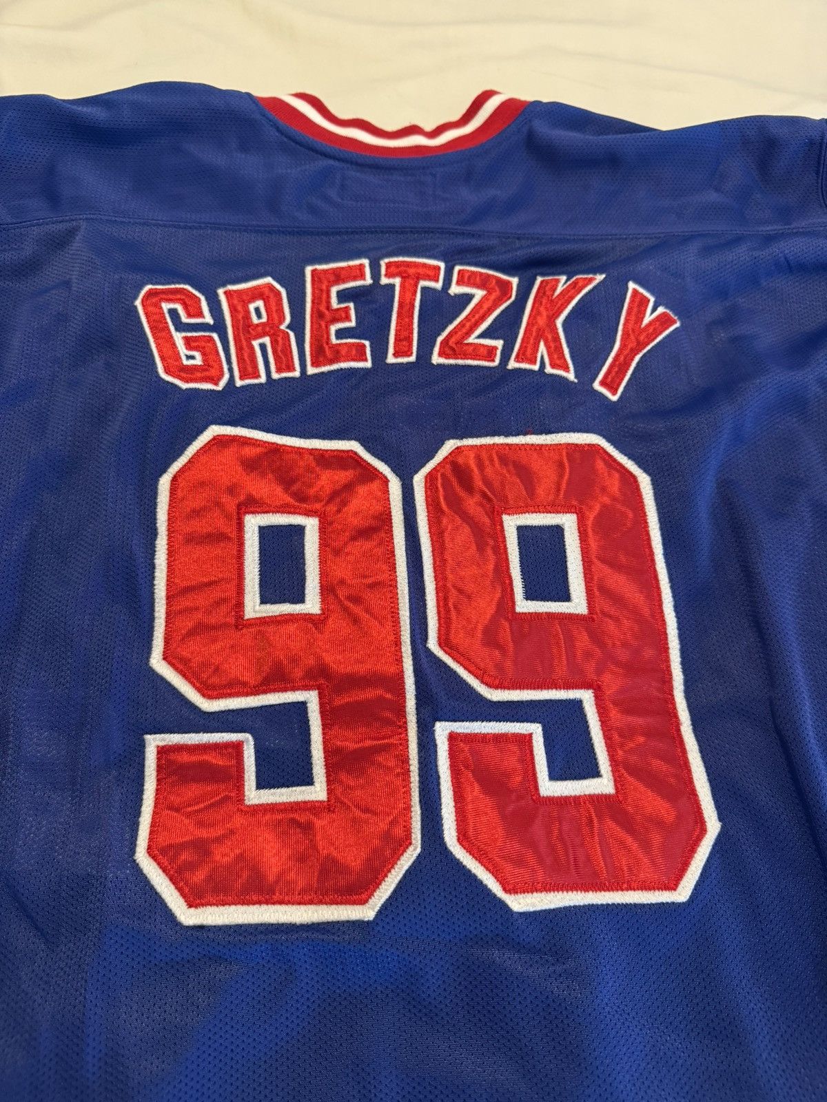 Starter Gretzky Rangers Jersey Size US L / EU 52-54 / 3 - 3 Thumbnail