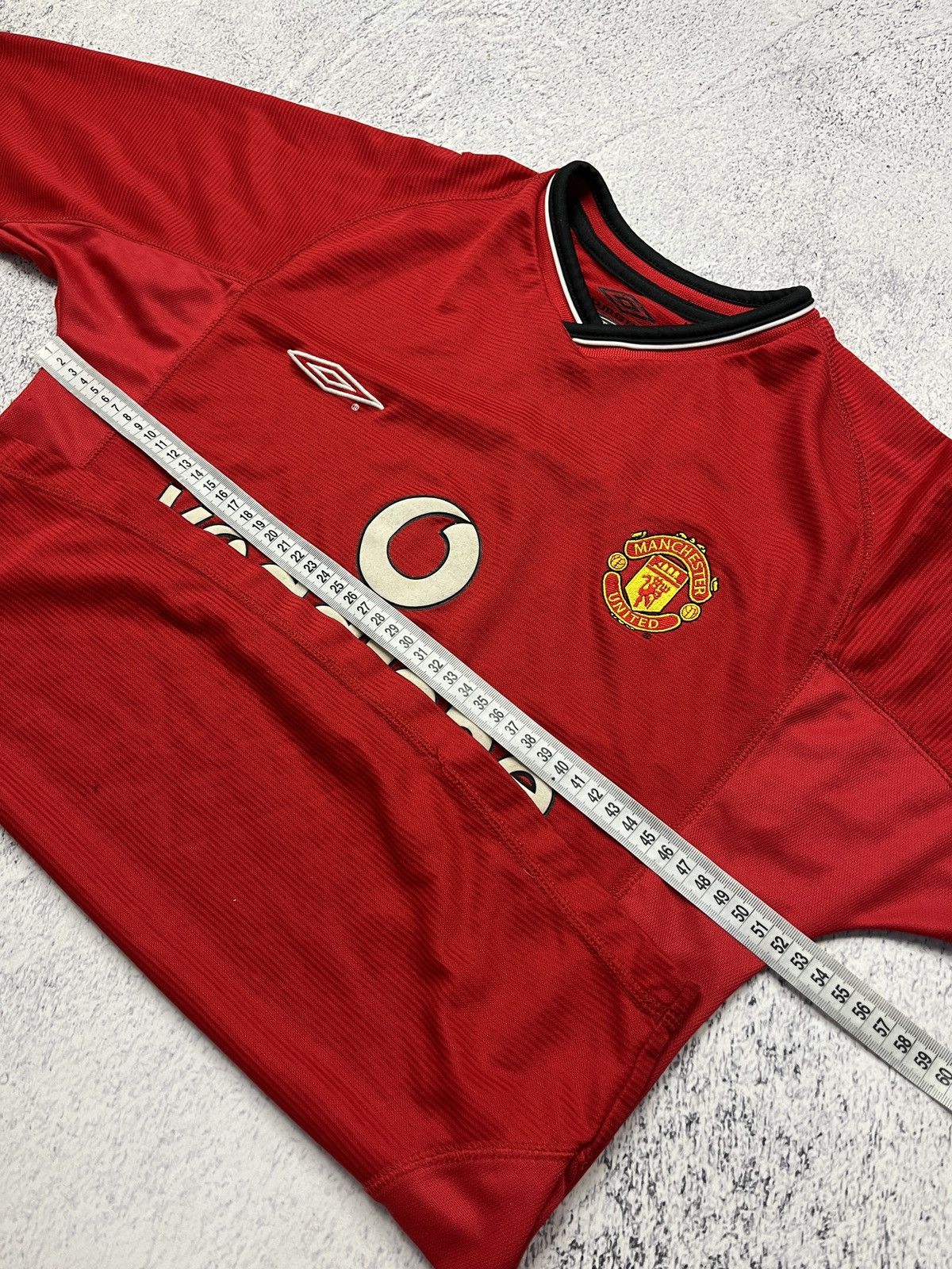 Umbro Umbro Manchester United 2000/02 Home Football Long Sleeve Size US XS / EU 42 / 0 - 19 Thumbnail