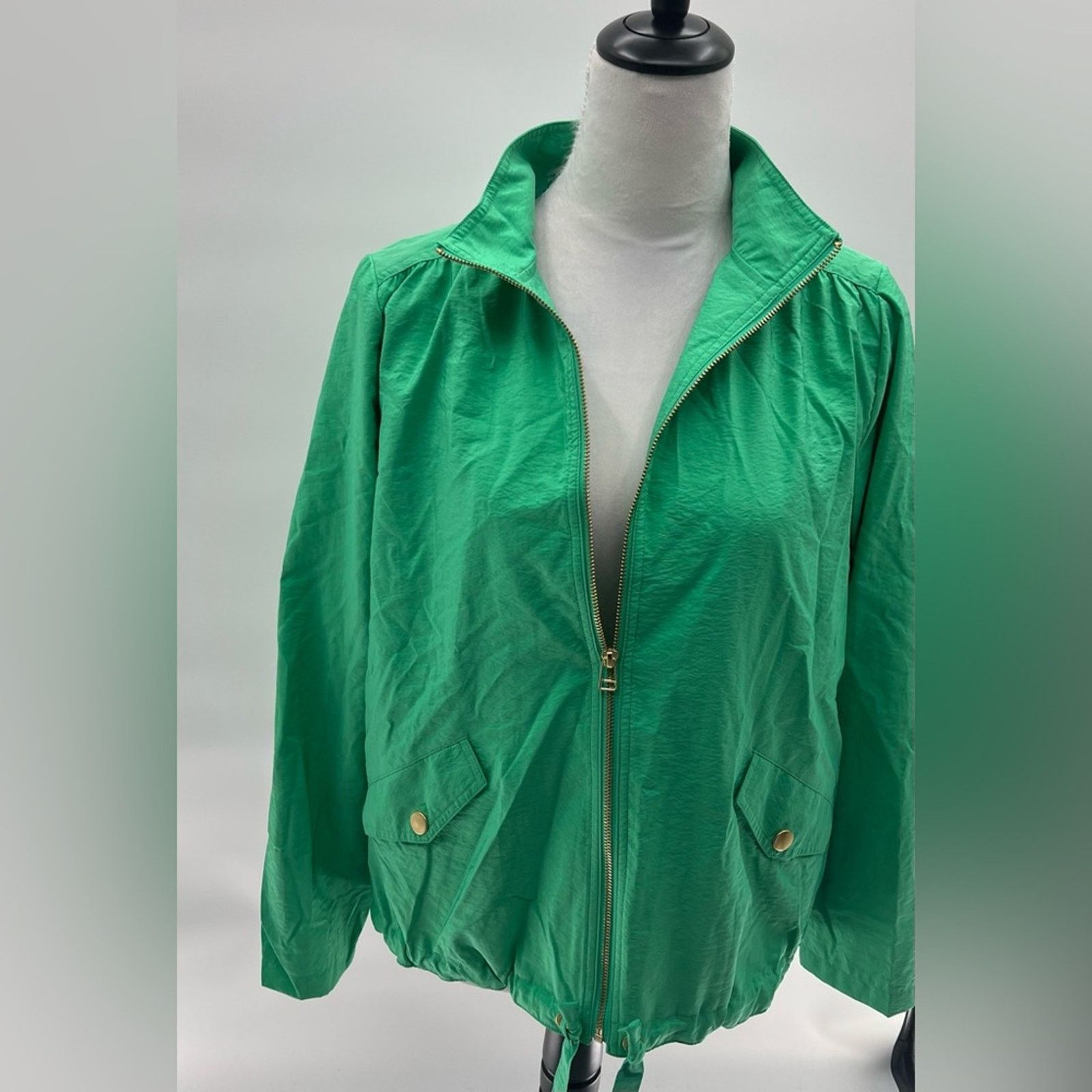 Chicos Chico's Zenergy Green Jacket Size 1 (M) Size M / US 6-8 / IT 42-44 - 1 Thumbnail