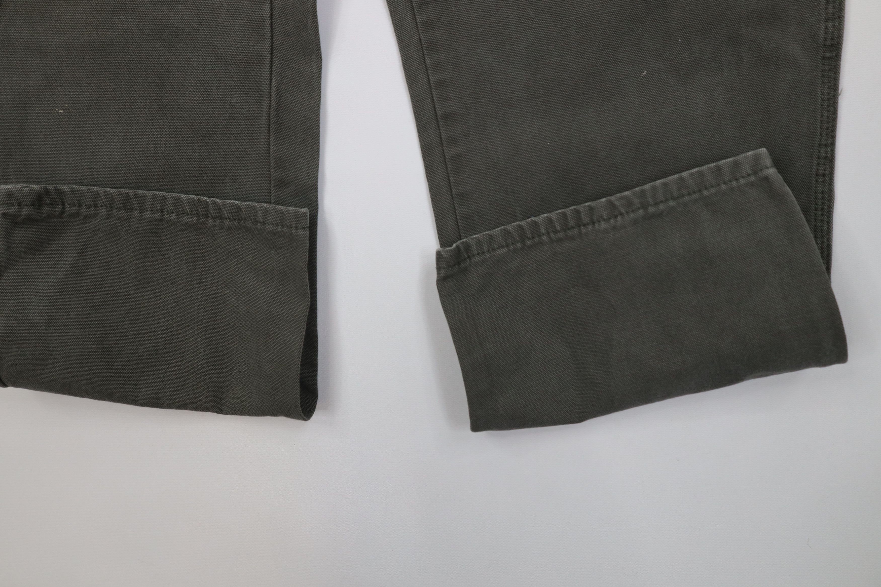 Dickies Vintage Y2K Dickies Wide Leg Canvas Dungaree Pants Green Size US 36 / EU 52 - 5 Thumbnail