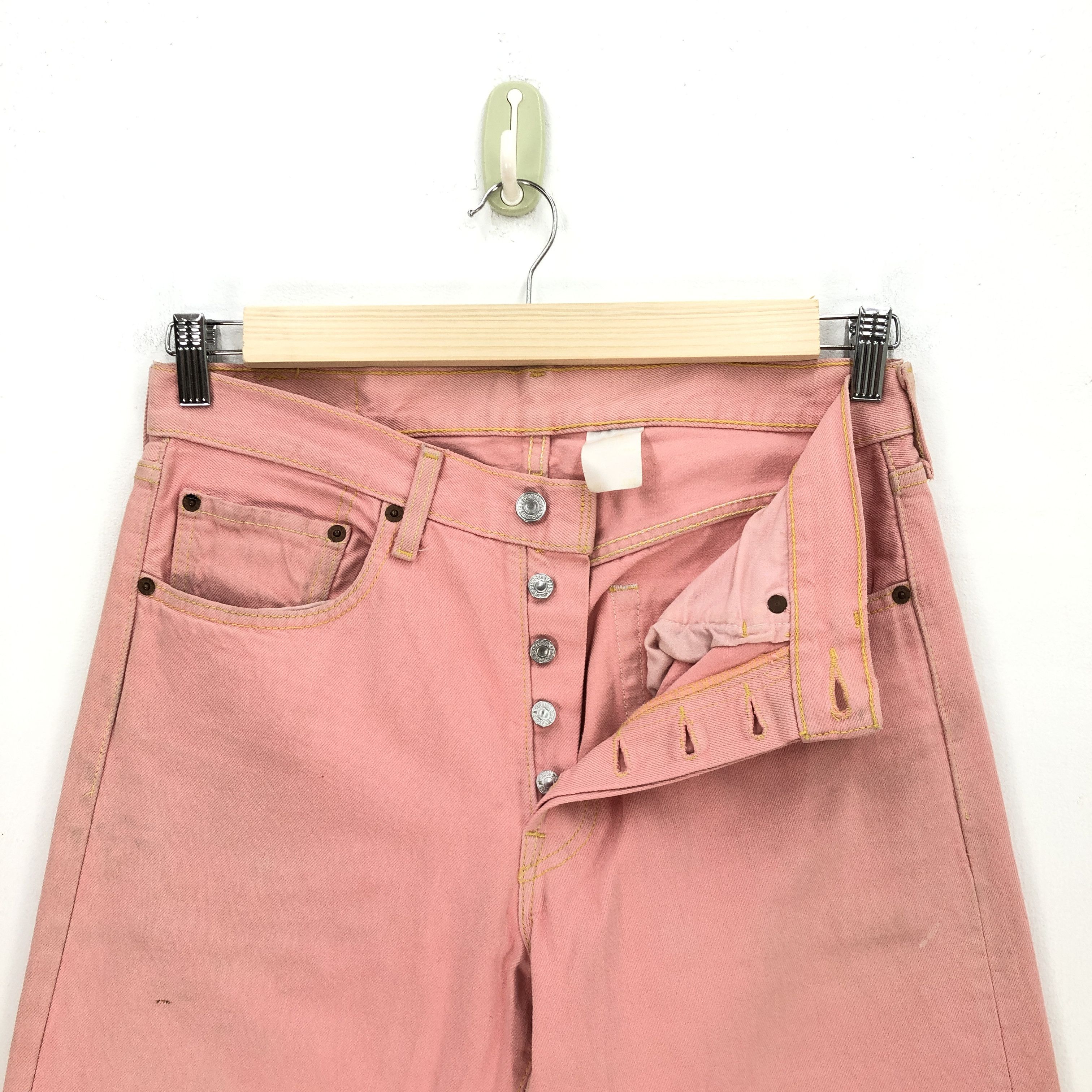 Levi's Vintage Levis Jeans Pink Levi's 501 Denim Dirty Levis Pants Size US 32 / EU 48 - 6 Thumbnail