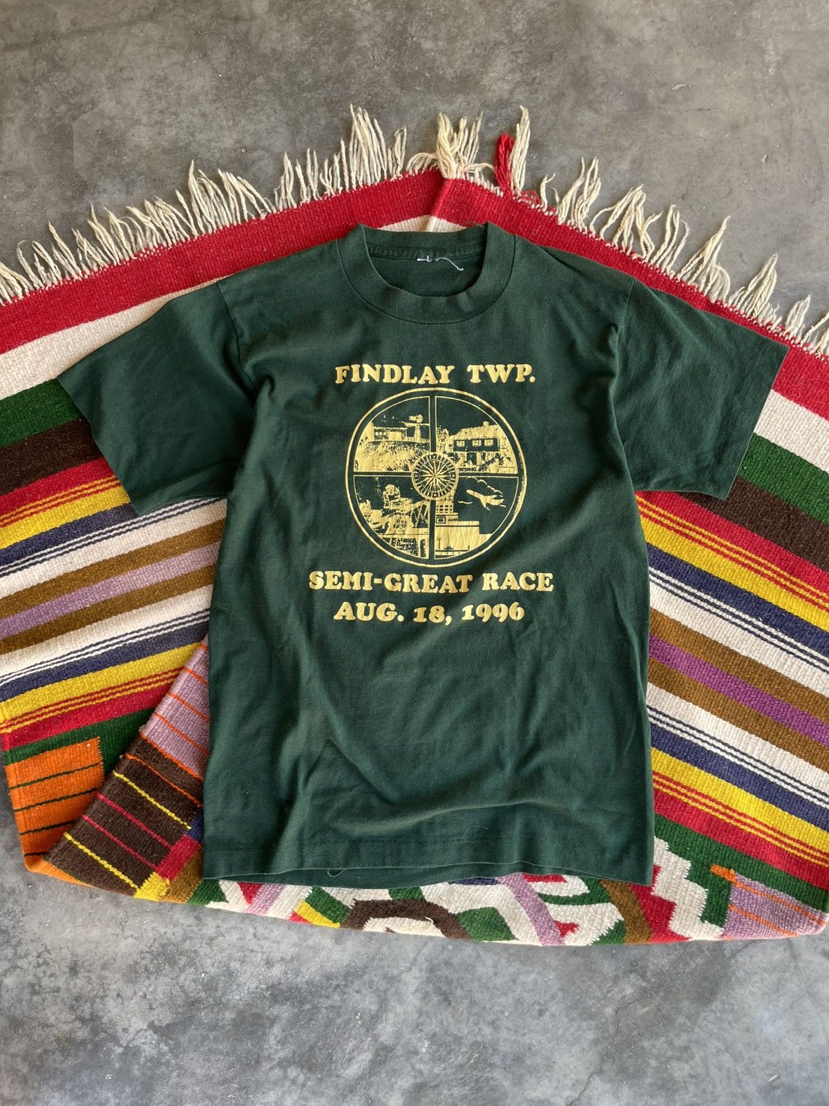 Vintage VTG 90s Race & Event : Findlay Twp. Semi-Great Race Size US M / EU 48-50 / 2 - 1 Thumbnail