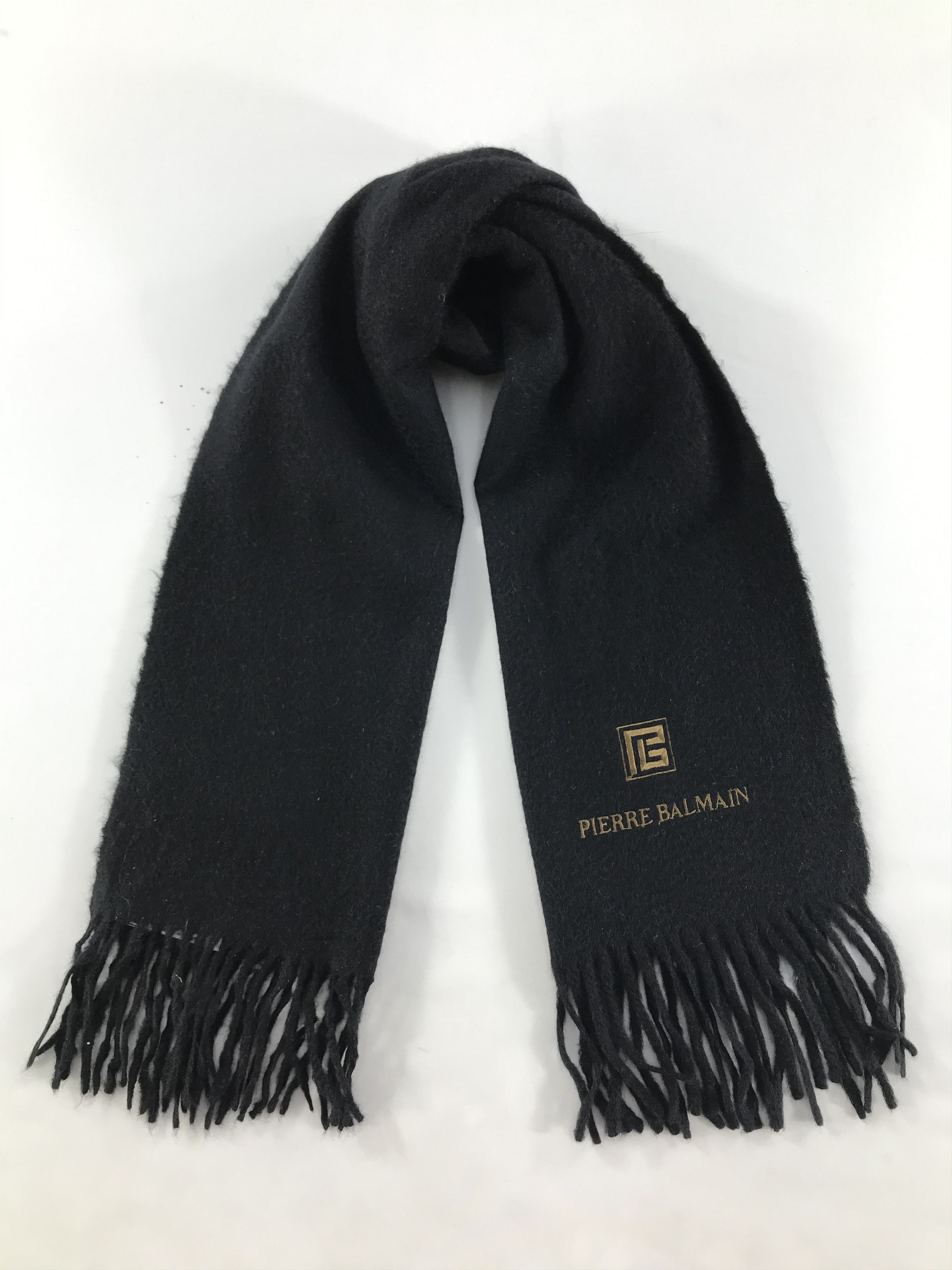 Vintage Pierre Balmain Scarf/Muffler/Neckwear MF1083