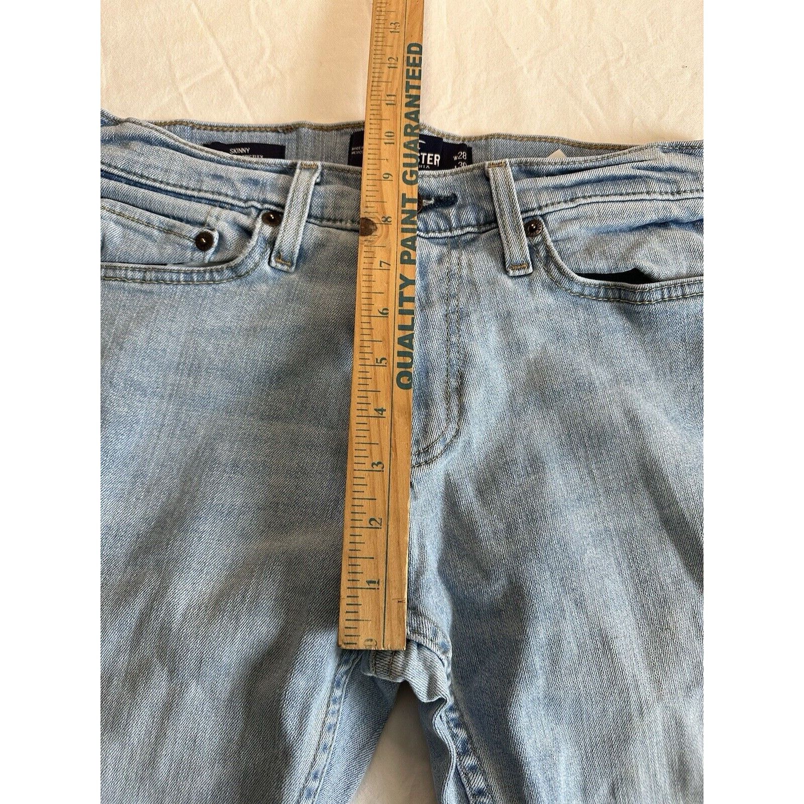 Hollister Hollister Calif 28x30 Epic Flex Skinny Light Blue Normcore Size US 28 / EU 44 - 11 Thumbnail