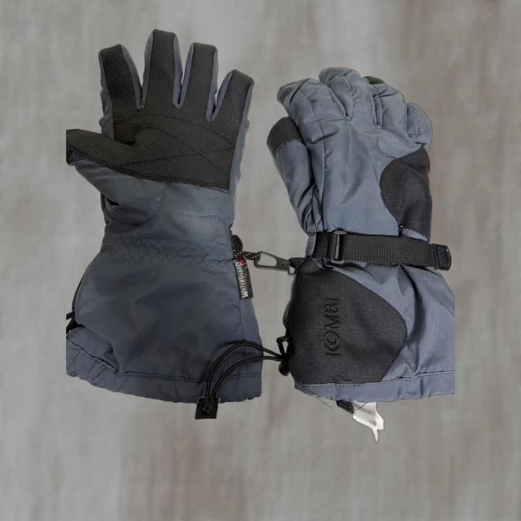 Vintage VINTAGE Kombi Glove Men Small Gray Water Guard Snow Gloves Gray Black Size ONE SIZE - 1 Thumbnail