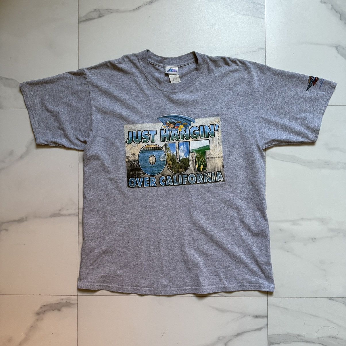 Disney Vintage Disney California Adventure Tee Size US XL / EU 56 / 4 - 2 Thumbnail