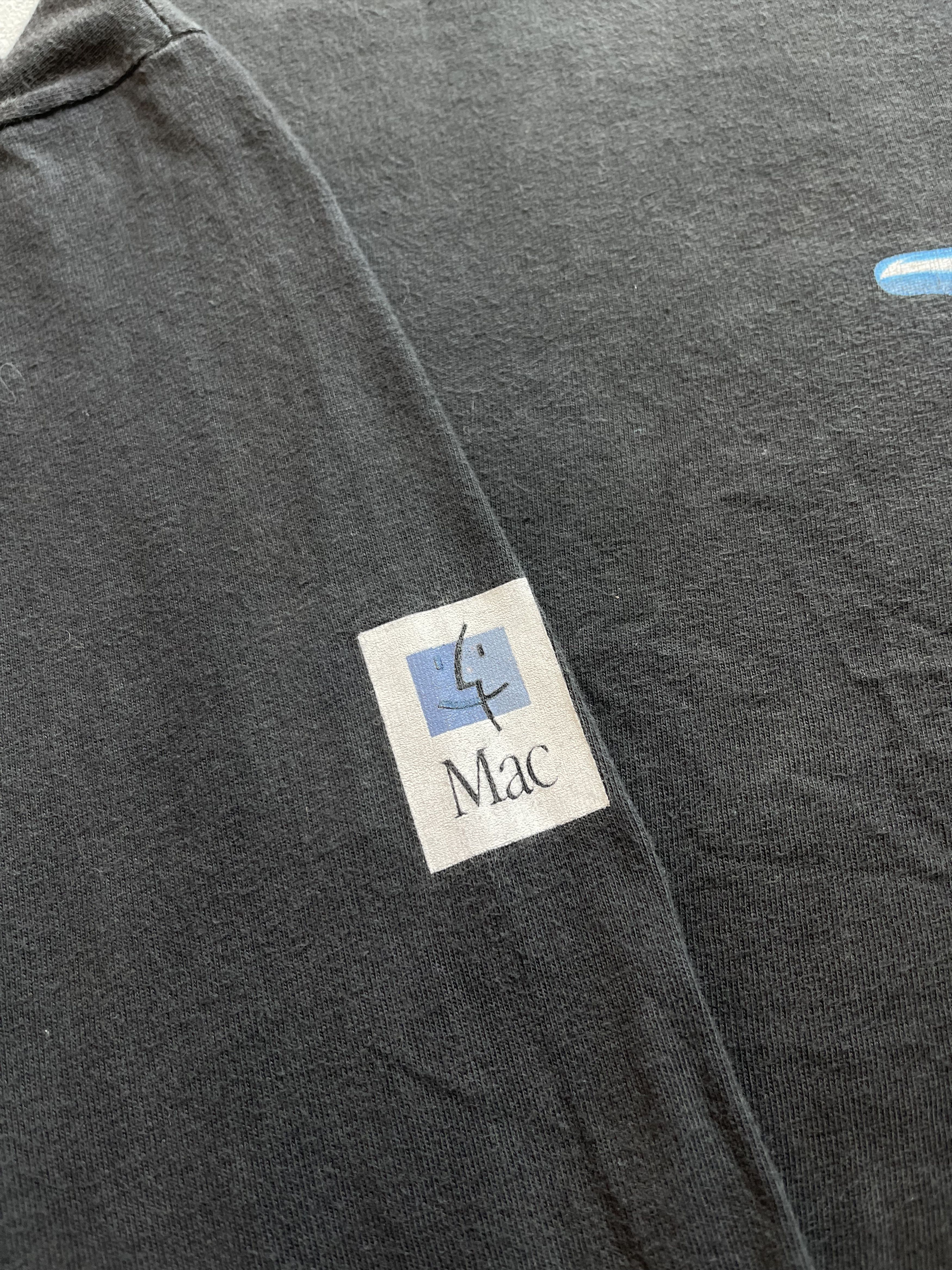 Apple Vintage Y2K Apple Mac OS X x Adobe Promo Long Sleeve Tee XL Size US XL / EU 56 / 4 - 7 Thumbnail
