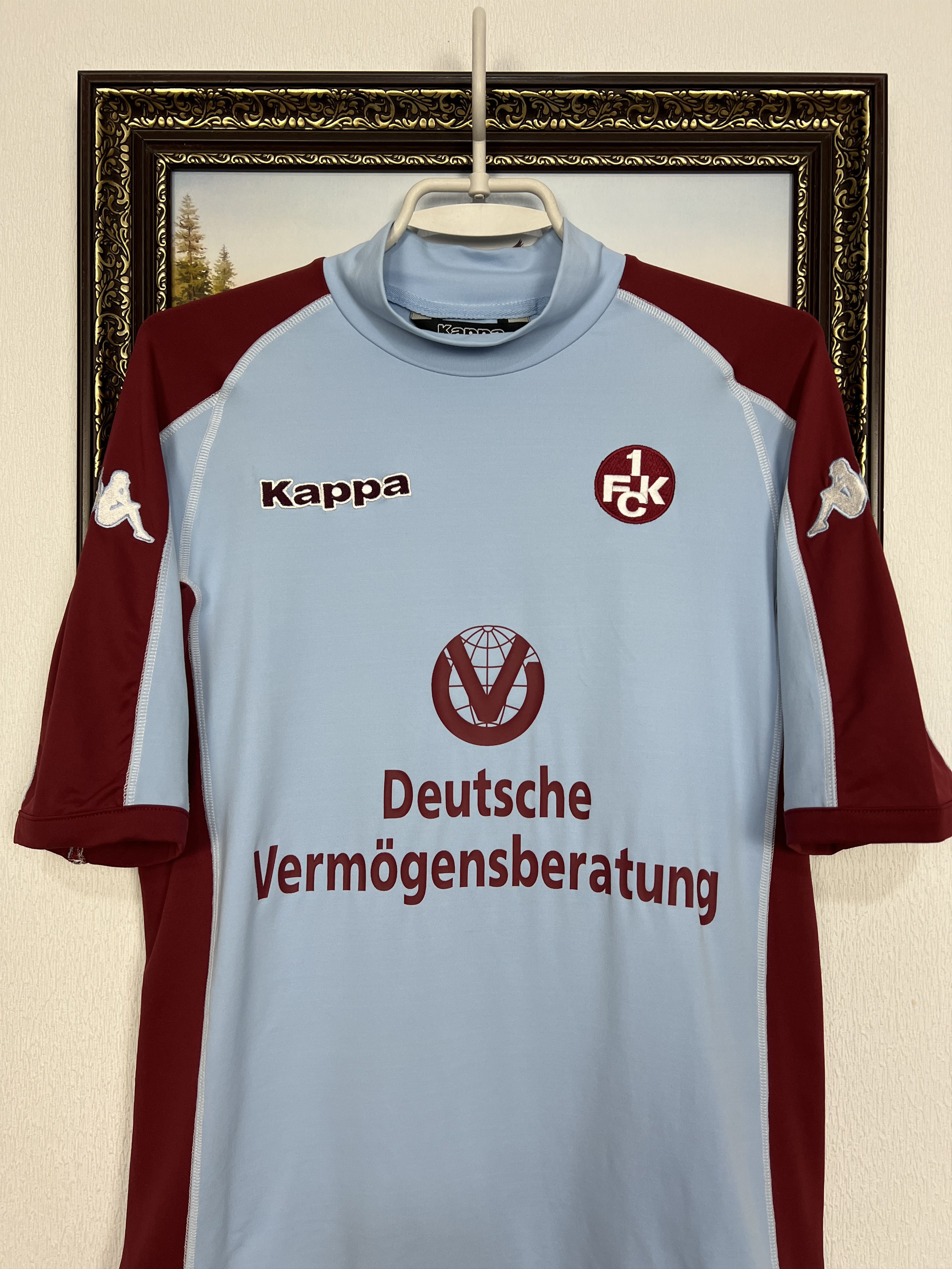 Kappa 1. FC Kaiserslautern football shirt Soccer Jersey Trikot Size US M / EU 48-50 / 2 - 2 Thumbnail