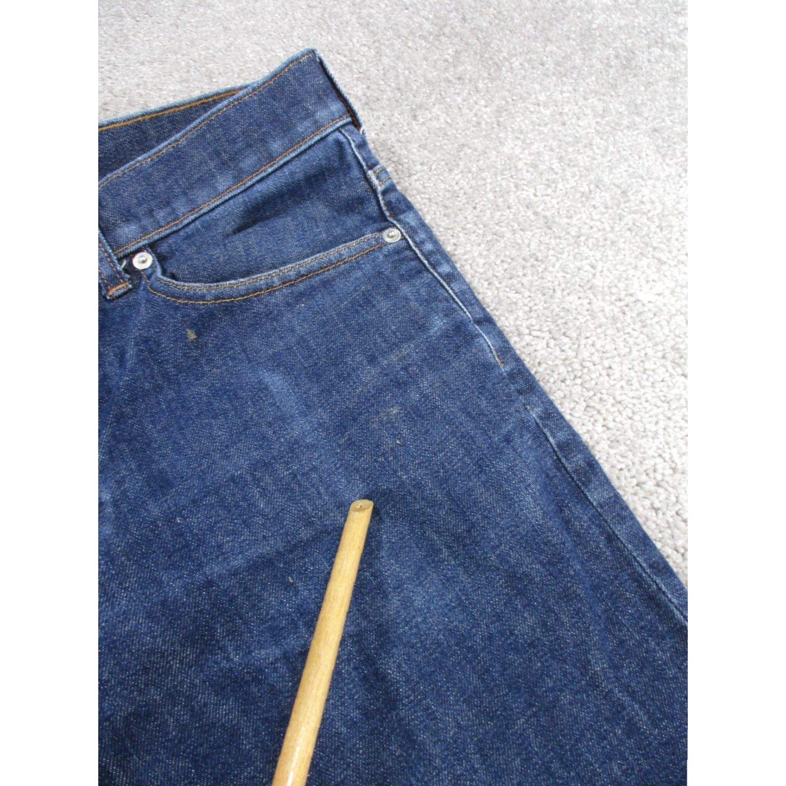 Everlane Everlane Jeans Mens 32 Dark Blue Denim Slim 32X29 Slim Fit Tapered 29 In Inseam Jeans Mens Blue Denim Slim Fit 90s? Size US 32 / EU 48 - 4 Thumbnail