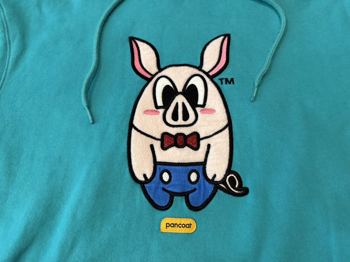 Pancoat Pancoat Equipment Hoodie Pullover KPop Embroidery Pig Teal Size US M / EU 48-50 / 2 - 3 Thumbnail