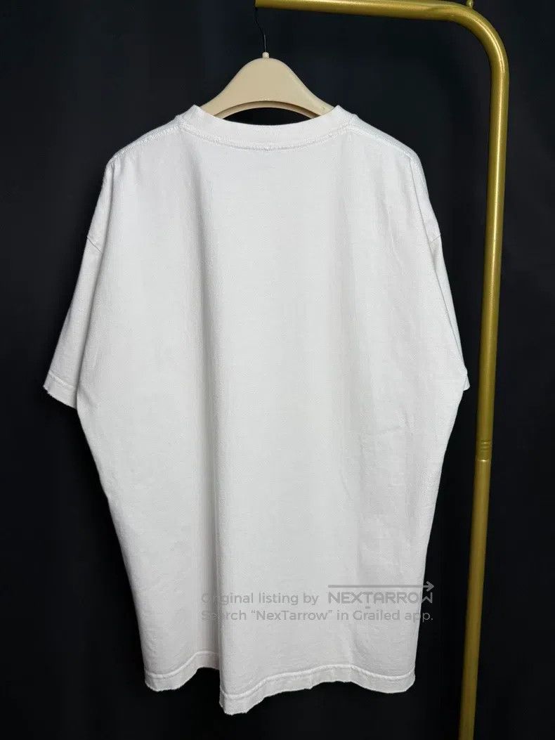 Balenciaga Balenciaga Cursive Logo White Short Sleeve Size US L / EU 52-54 / 3 - 5 Thumbnail