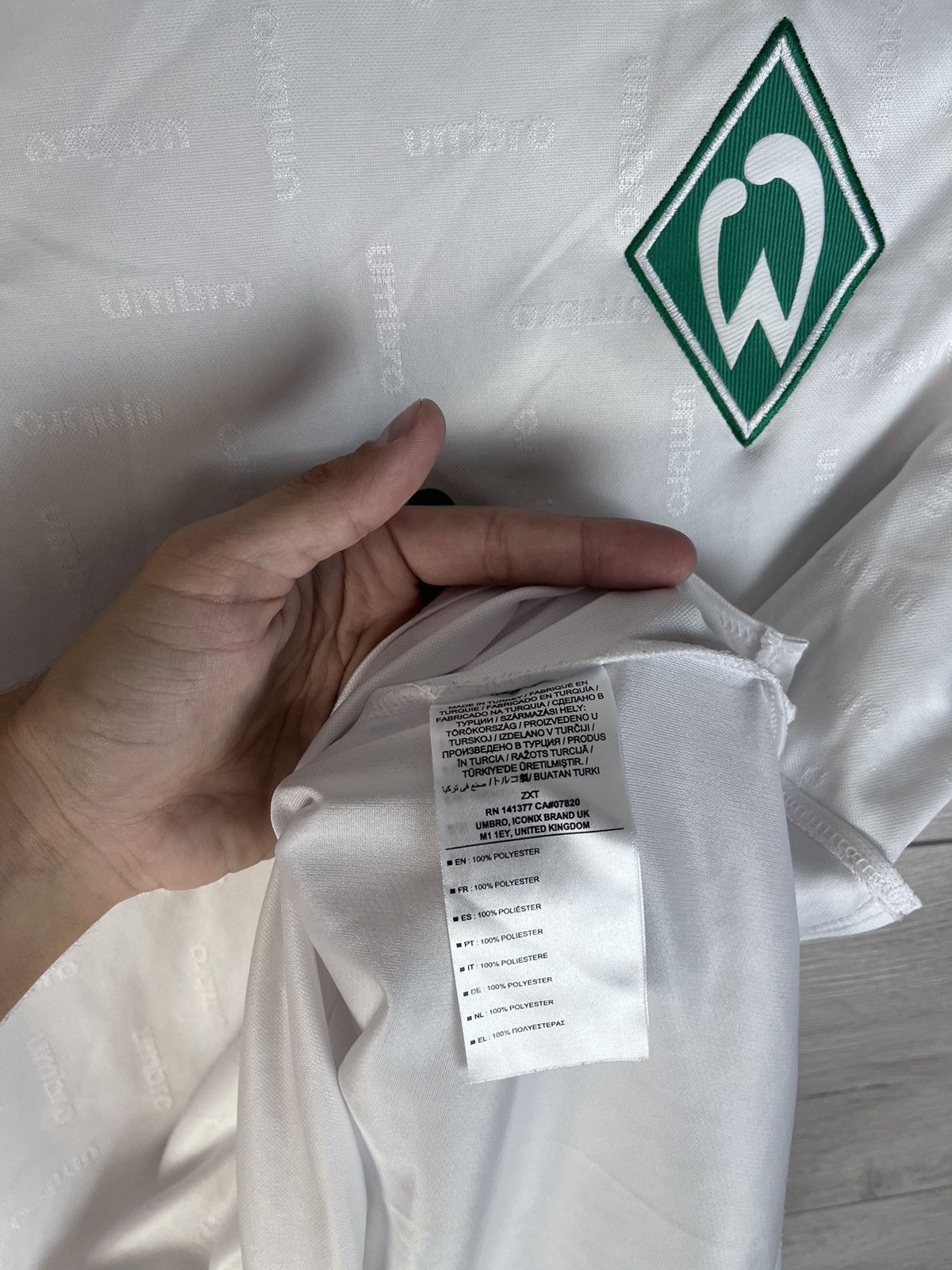 Umbro Werder Bremen Bundesliga Germany Umbro Football rap hip hop Size US S / EU 44-46 / 1 - 9 Thumbnail