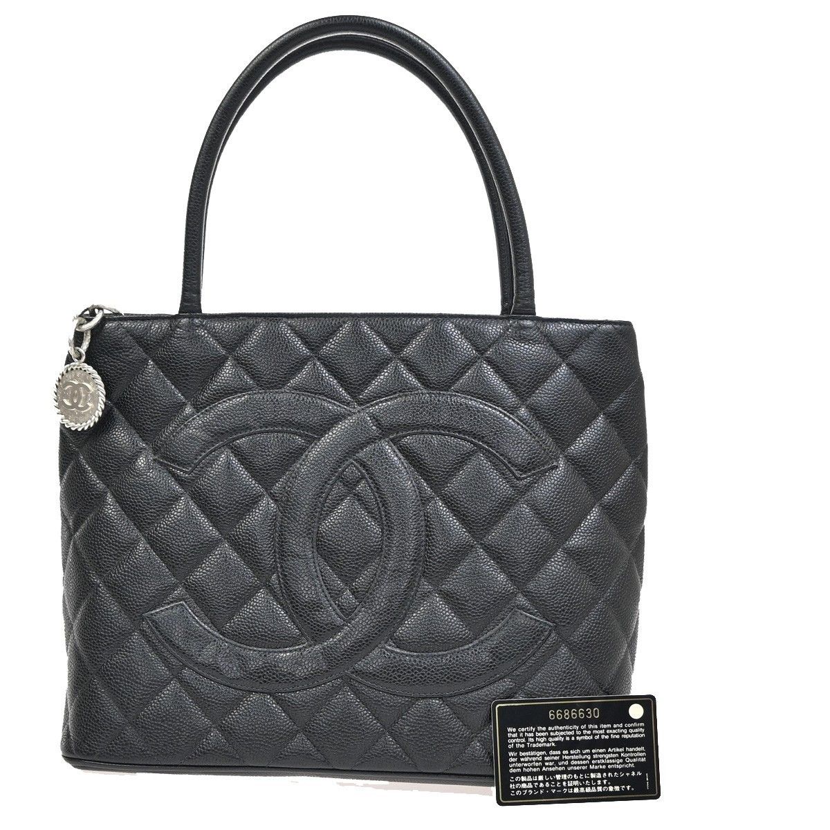 Chanel Chanel Medallion Tote Quilted Lambskin Size ONE SIZE - 1 Thumbnail
