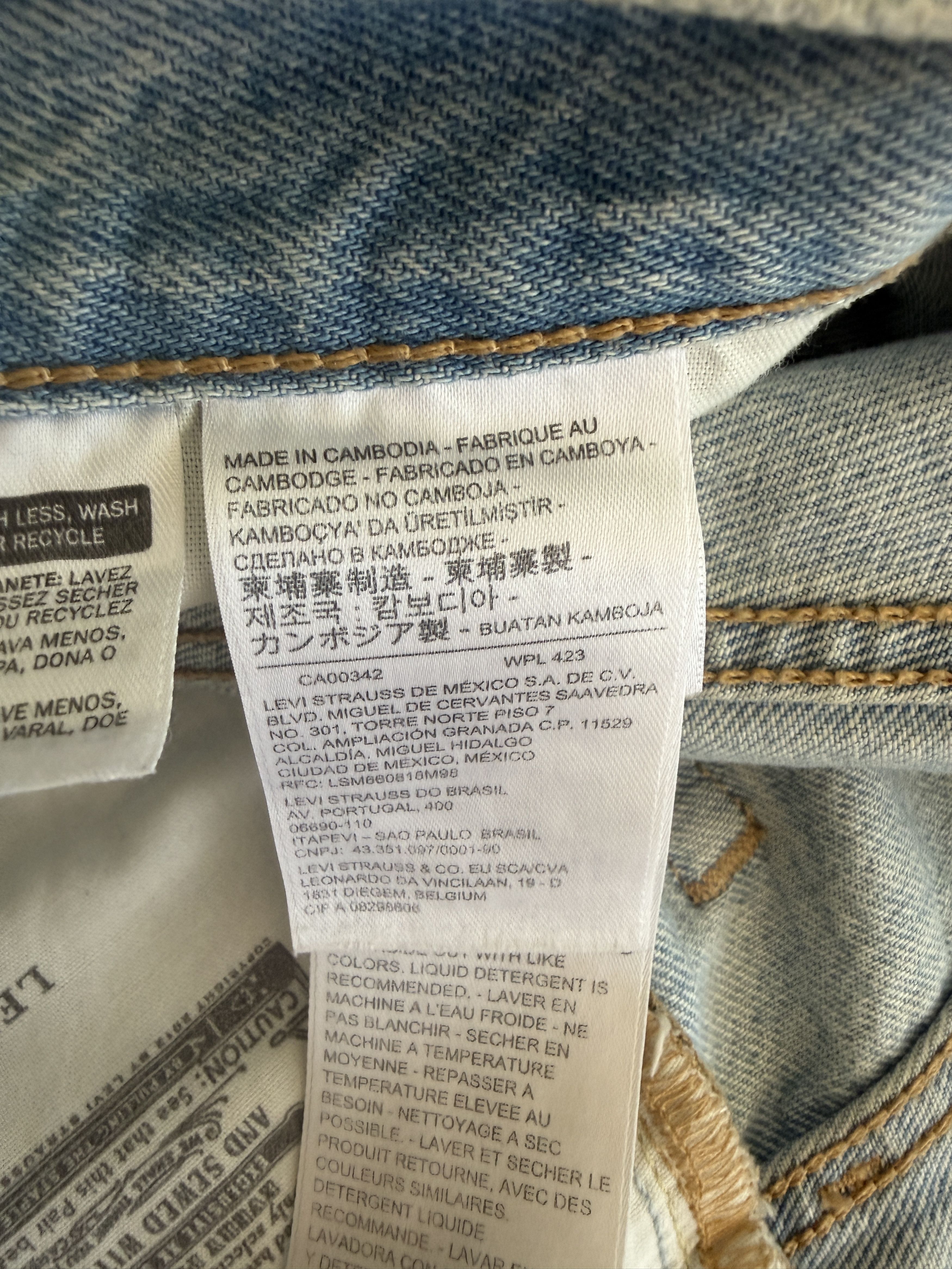 Levi's Levi's 501® Original Cropped Women's Jeans W26/L26 Size 26" / US 2 / IT 38 - 7 Thumbnail